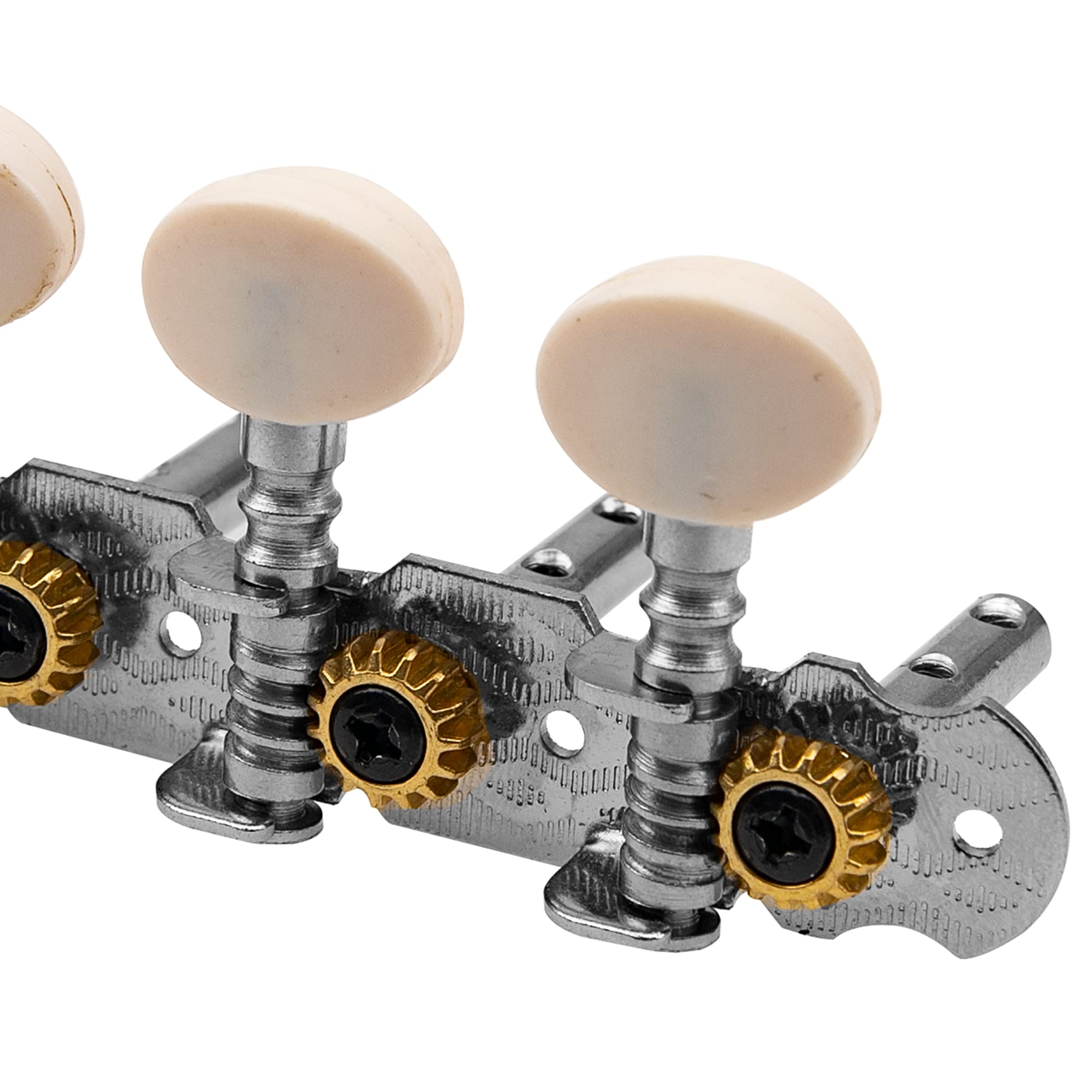 1Set Yootones 5R5L Guitar Tuning Pegs Tuners Machine Heads Tuning Keys Pegs 1:15 Compatible With 10 String Bajo Quinto Charango