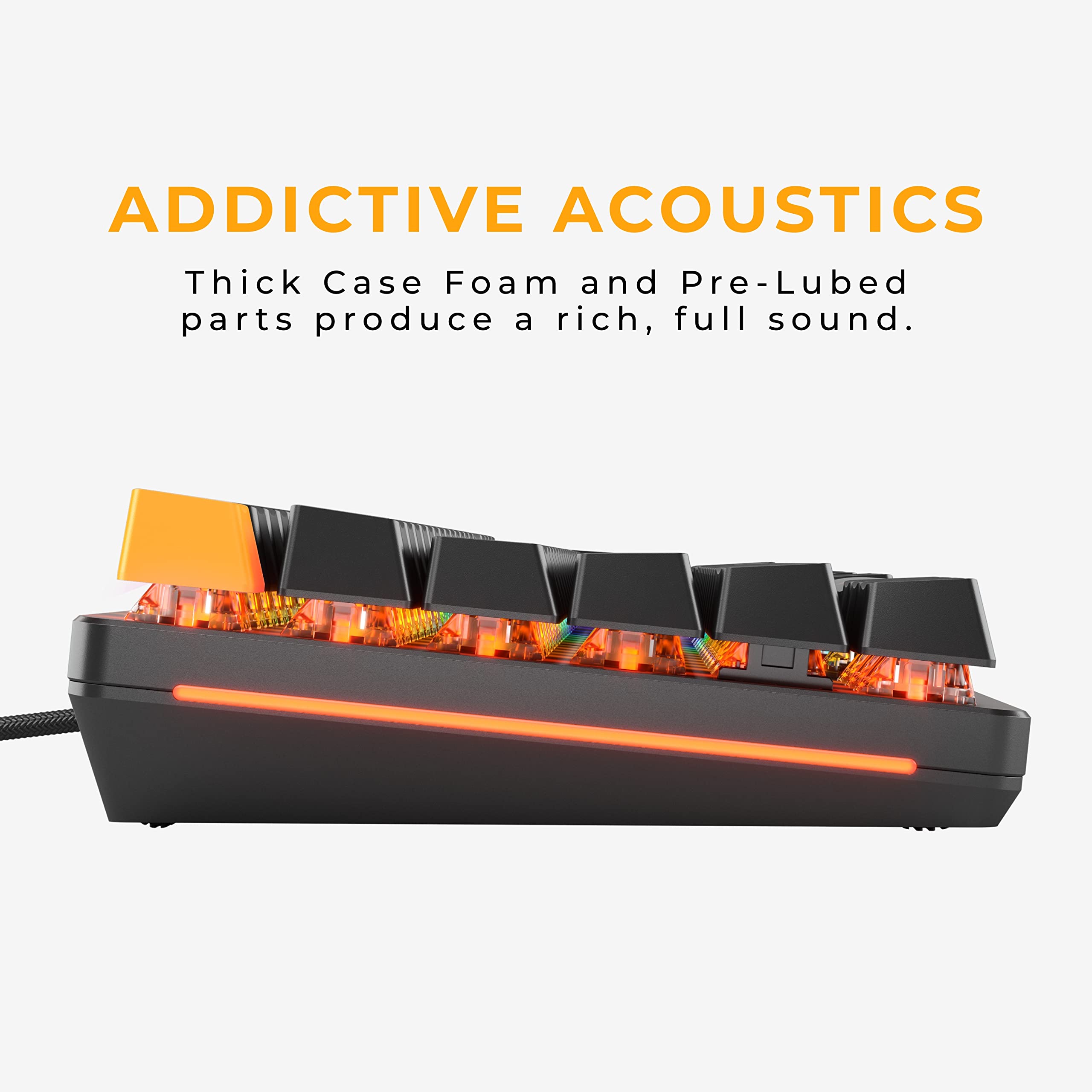 Glorious Prebuilt Keyboard (Black - Full Size)