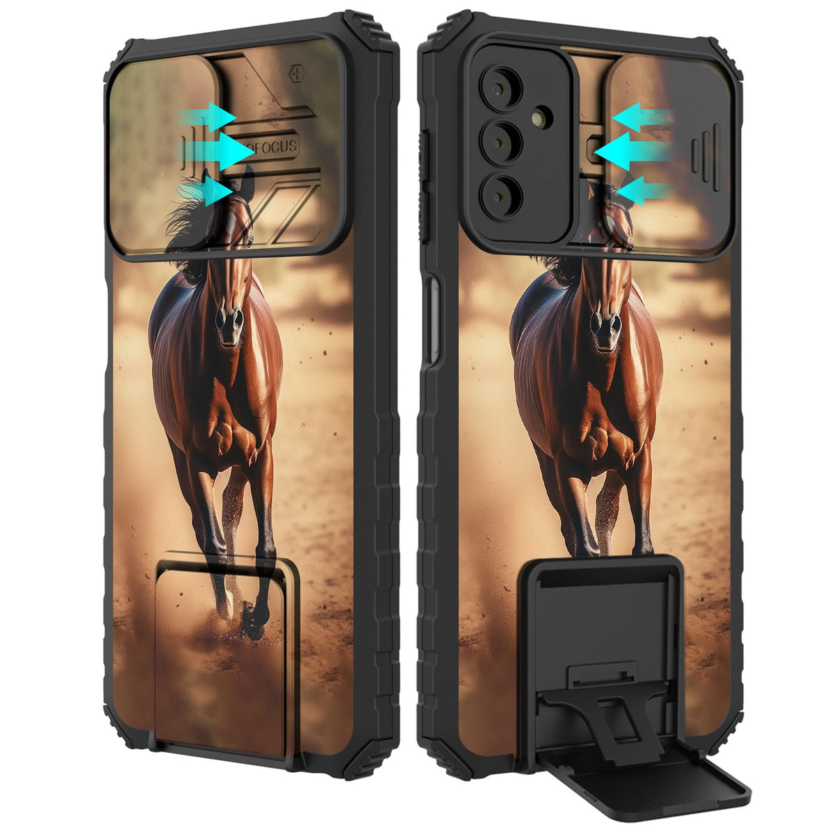 Bvclkjpoi Phone Case For Samsung Galaxy A55 5G 6.6'', With Slide Camera Cover Galaxy A55 5G Case, Slim Shockproof Matte Hard Pro