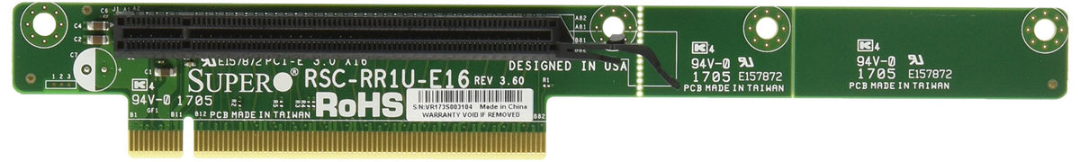Supermicro Riser Card Rsc Rr1U E16