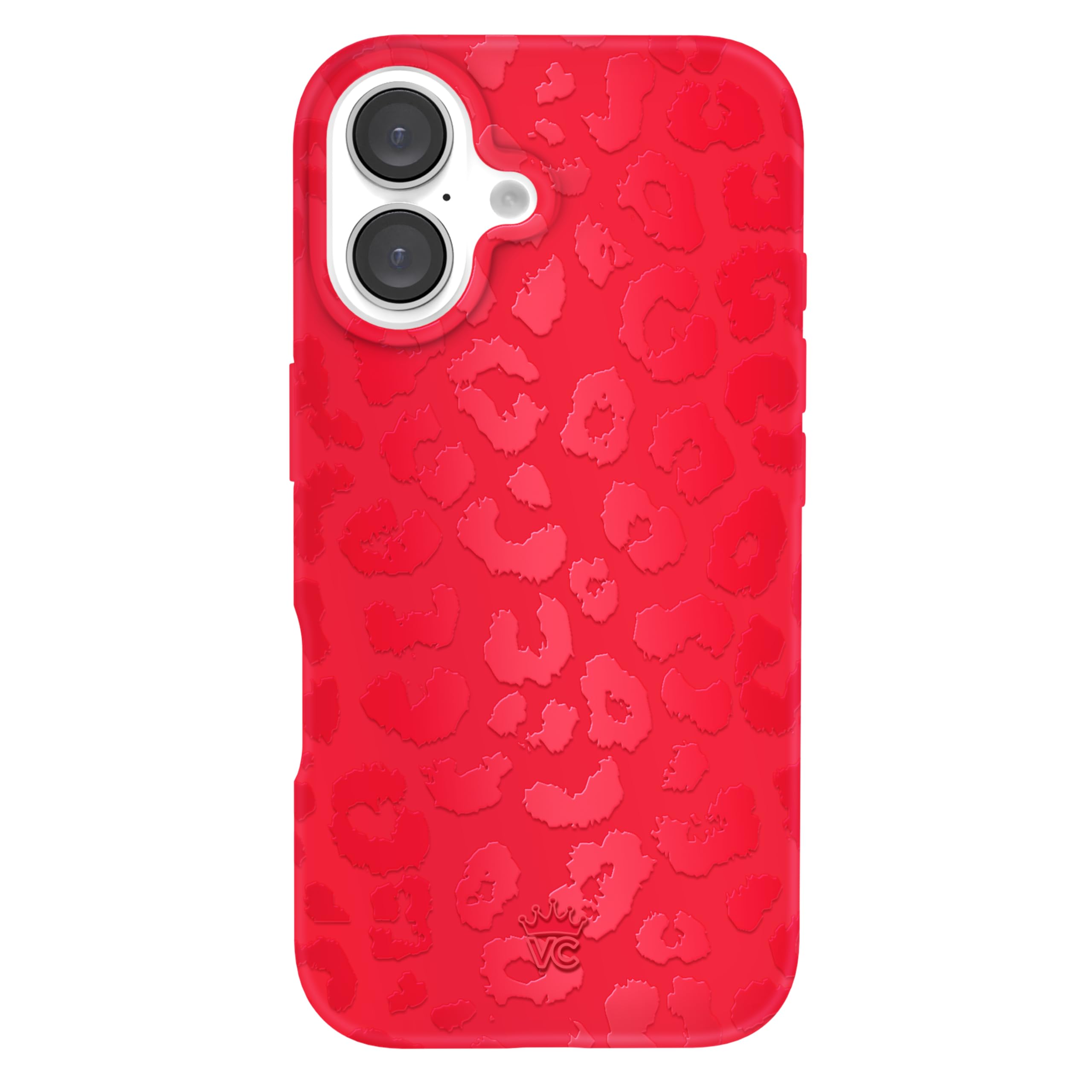Velvet Caviar For Iphone 16 Case [8Ft Drop Tested] Compatible With Magsafe   Red Leopard Animal Print