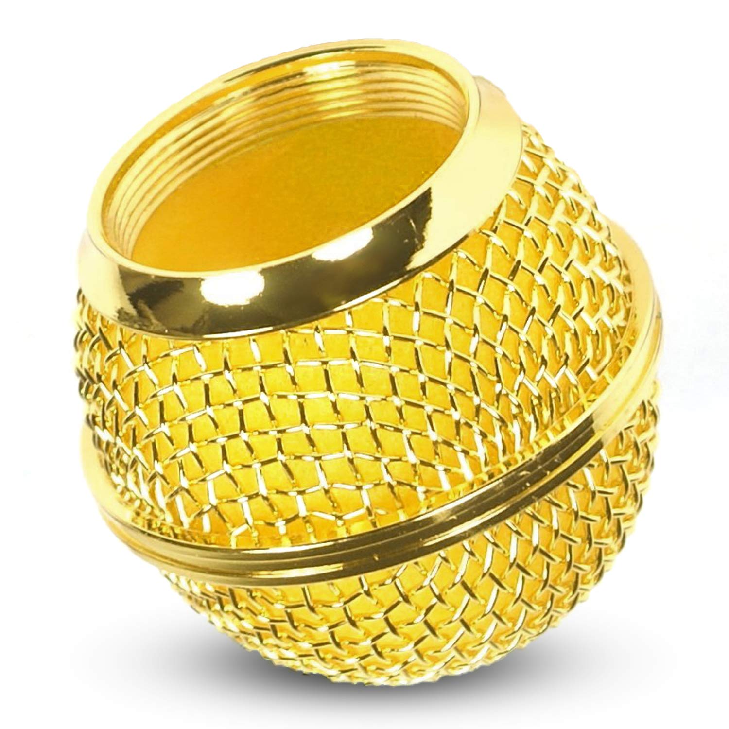 Performance Plus Gold Microphone Windscreens 2 Pack | Conforms To Sm58 Oem Specifications (Mb58G 2)