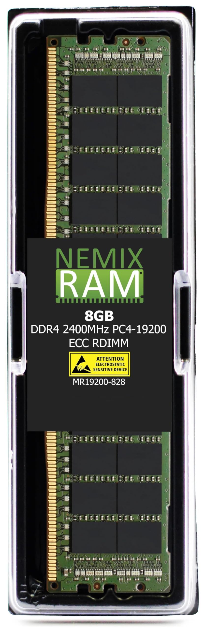 Nemix Ram 8Gb (1X8Gb) Ddr4 2400Mhz Pc4 19200 2Rx8 1.2V 288 Pin Ecc Rdimm Registered Server Memory