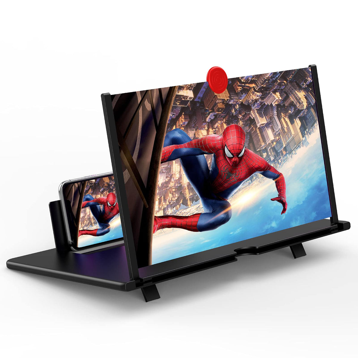 14 Screen Magnifier  3D Hd Mobile Phone Magnifying Projector Screen Enlarger For Movies, Videos, And Gaming Foldable Phone Stand