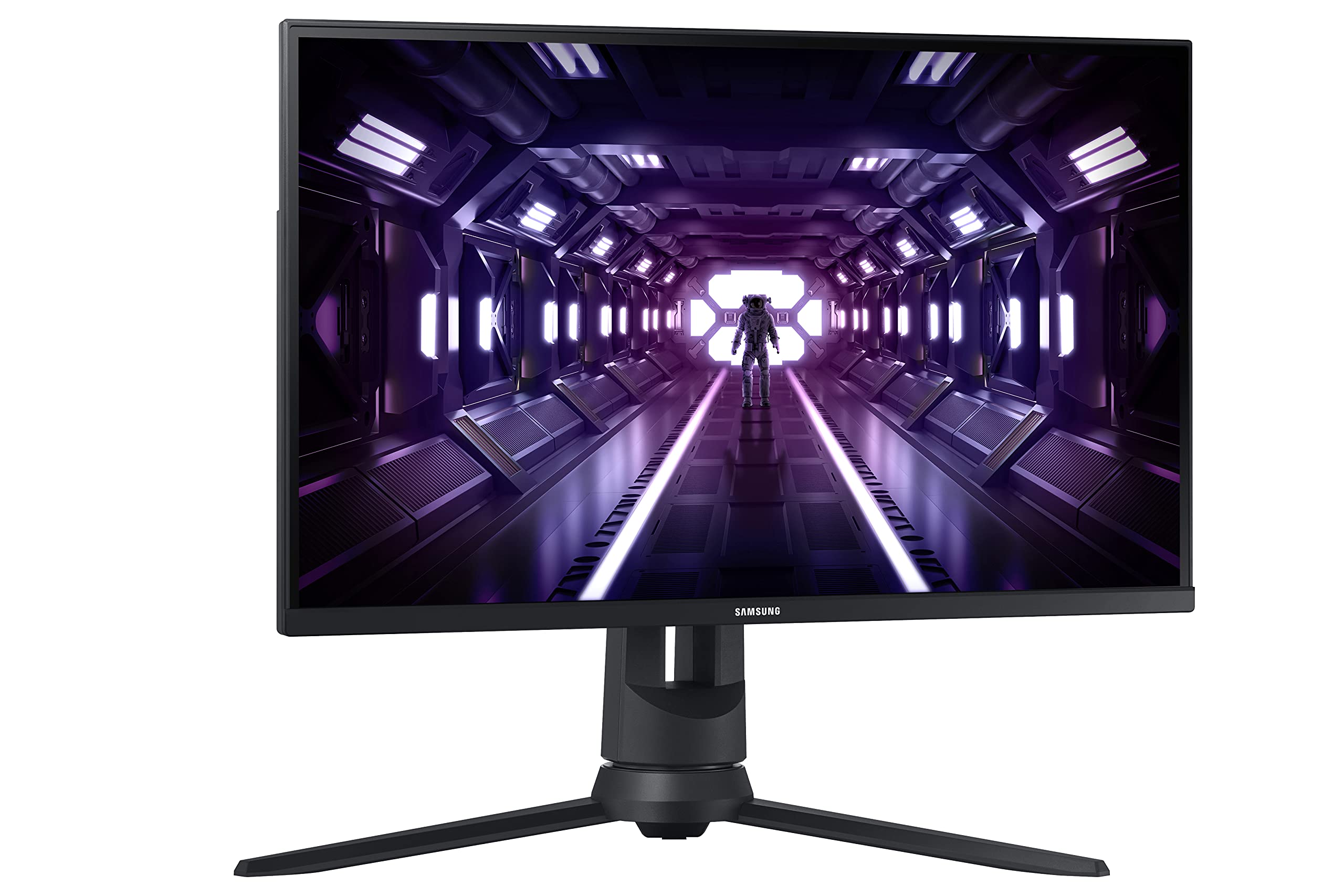 Samsung Odyssey G3 Series 27-Inch Fhd 1080P Gaming Monitor, 144Hz, 1Ms, 3-Sided Border-Less, Vesa Compatible, Height Adjustable