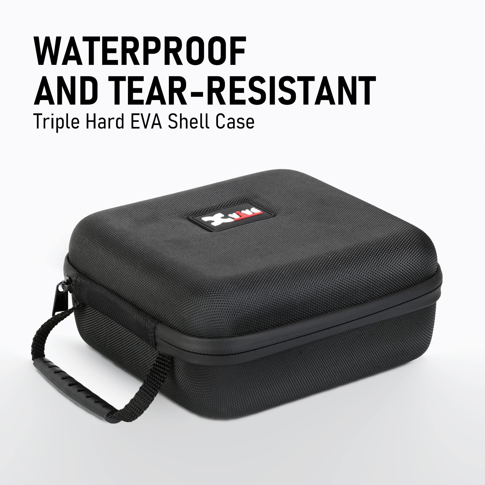 Xvive Cu4R4 Hard Case For U4R4 In-Ear Monitor Wireless System,Triple Hard Eva Shell (Cu4R4)