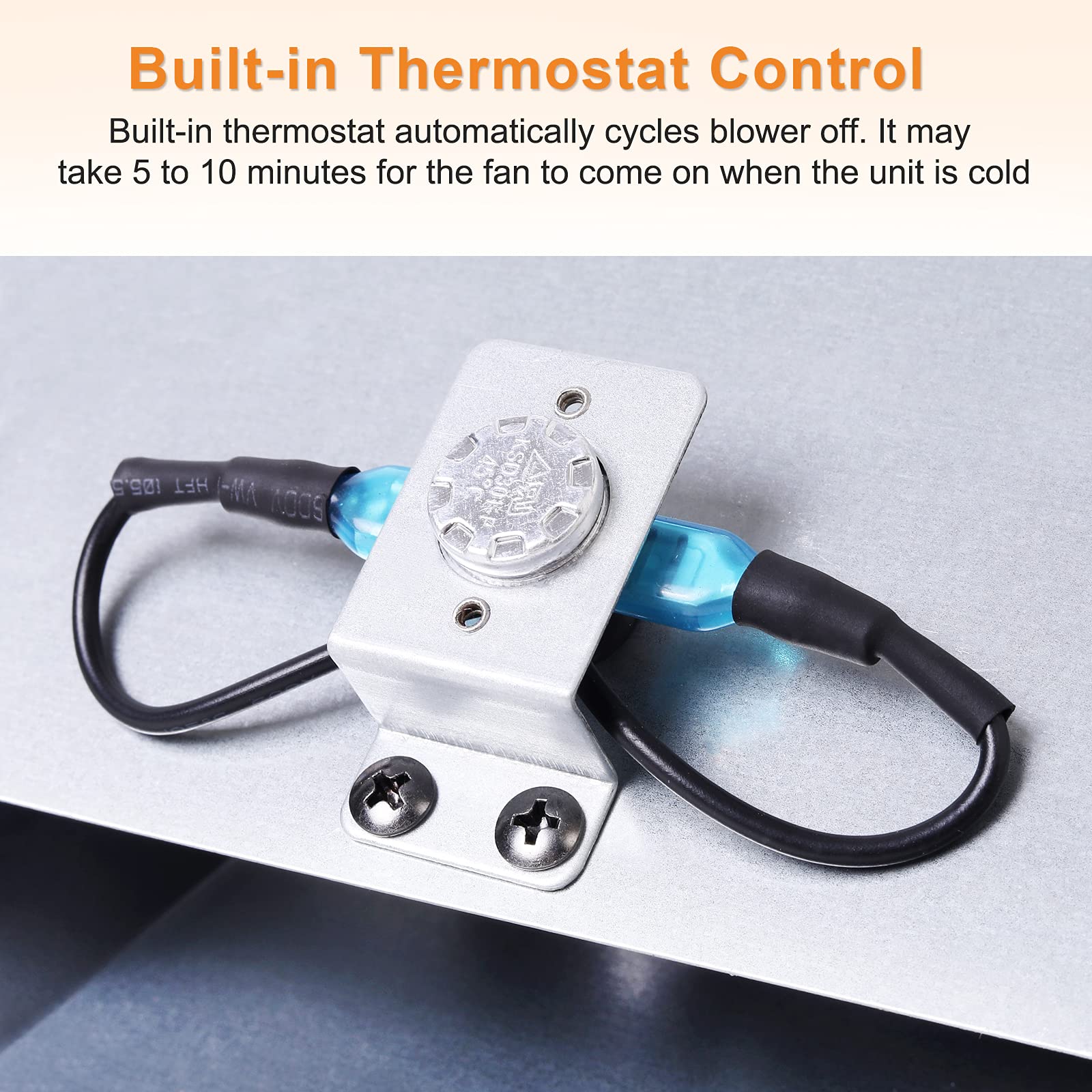 Adviace Wall Heater Blower Fan For Dyna Glo, Mr. Heater And Kozy World Vent Free Heaters, Replacement Whf100 Dyna Glo Heater Fan