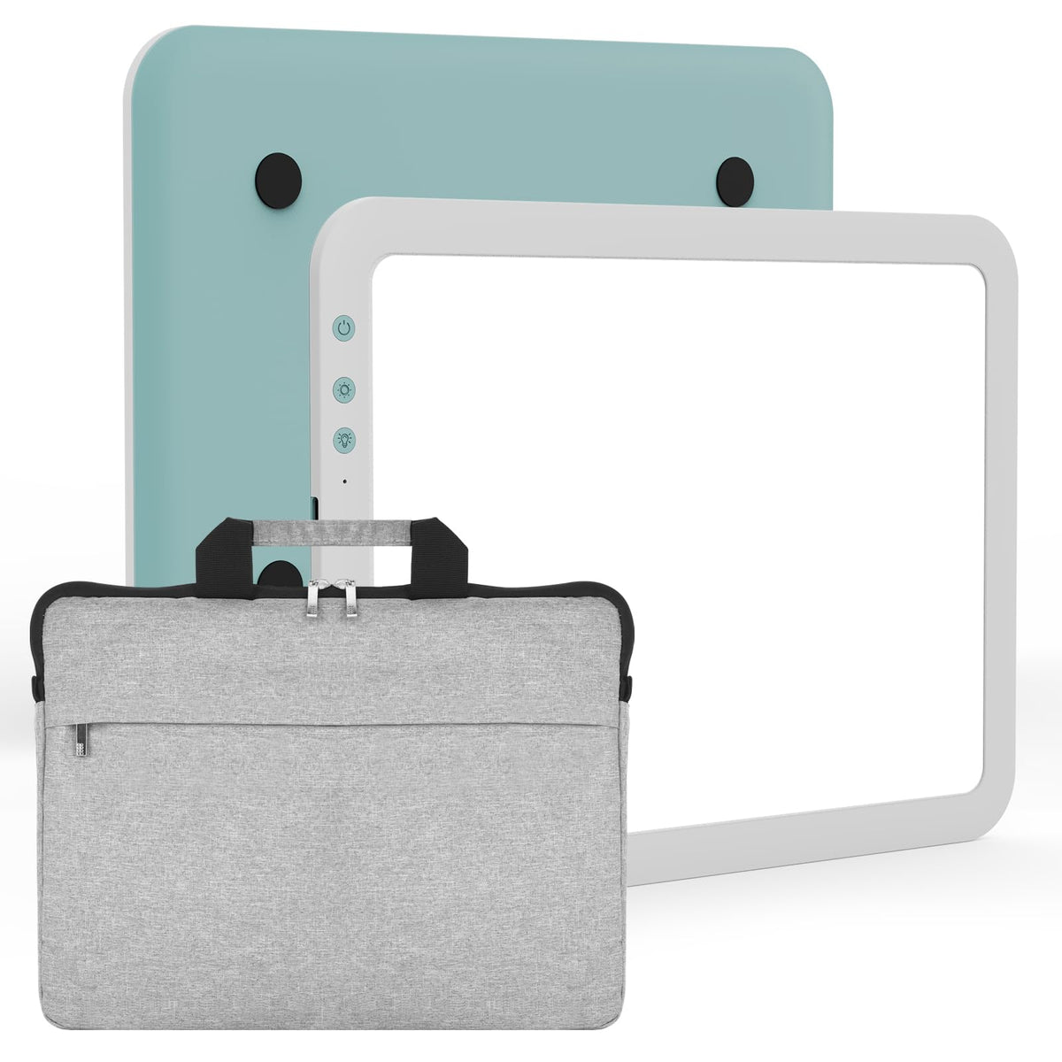 Toheto A4 Rechargeable Led Super Bright Light Pad With Carry Bag For Cricut Weeding Vinyl Tool, Portable Wireless 3500Mah Batter