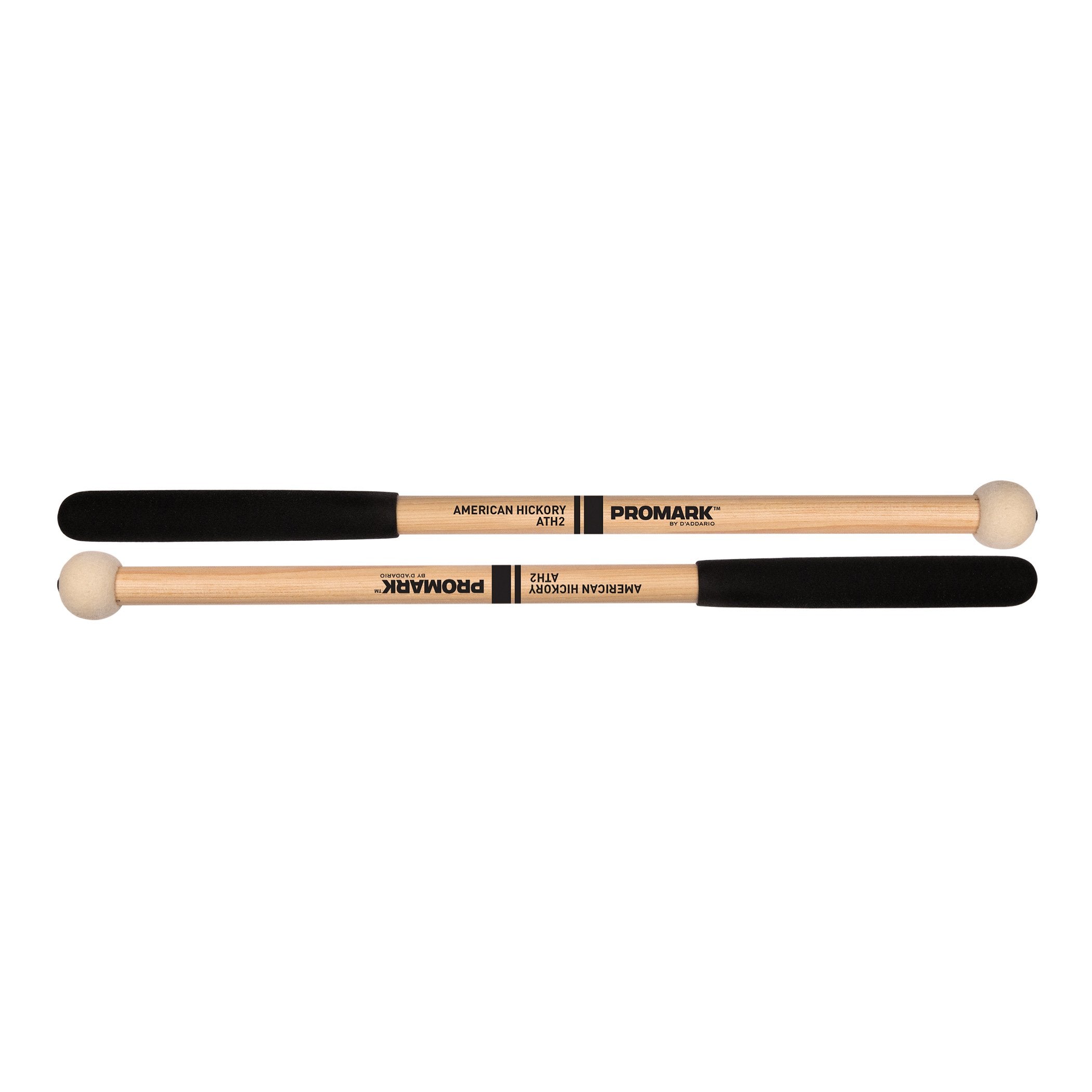 Promark Ath2 Hickory Shaft Nylon Felt Head Tenor Mallet