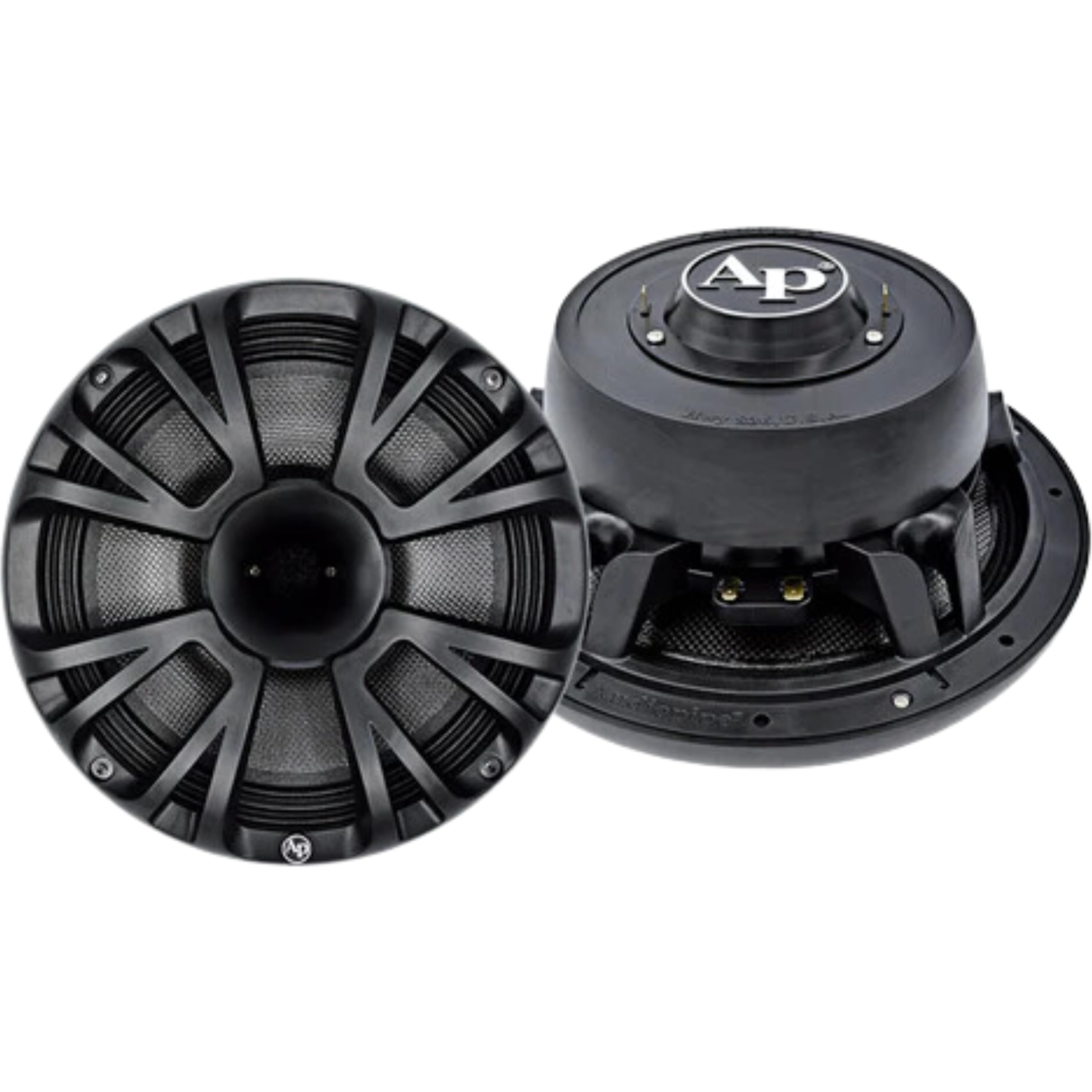 Audiopipe Apmp Compression Horn Series Marine Grade Carbon Fiber Midrange Loudspeaker (10 Inch)
