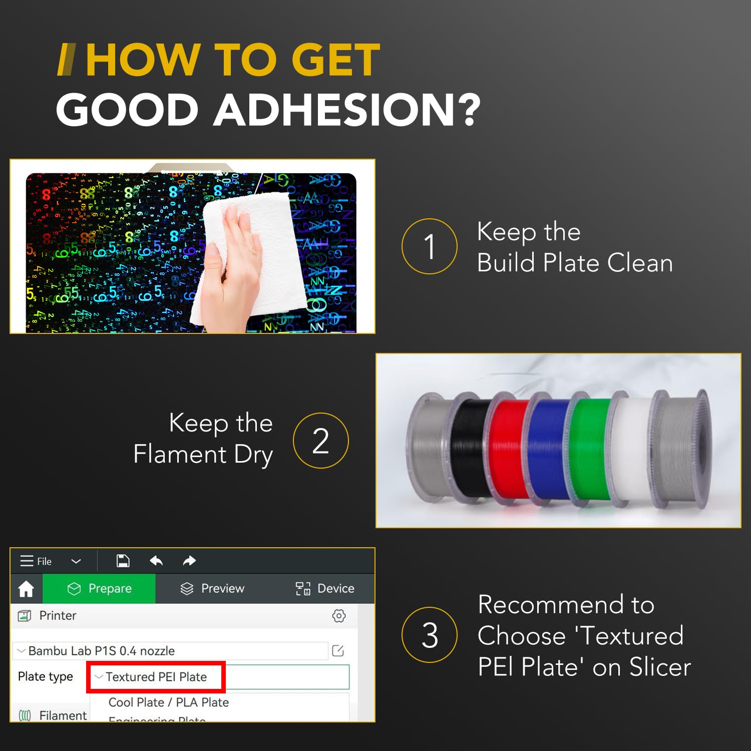 Vokelater 3D Printer Build Plate Pen Sheet For Bambu Lab X1/X1C/X1E/P1P/P1S/A1, Number + Letter Dual Texture 257X257Mm, Flexible