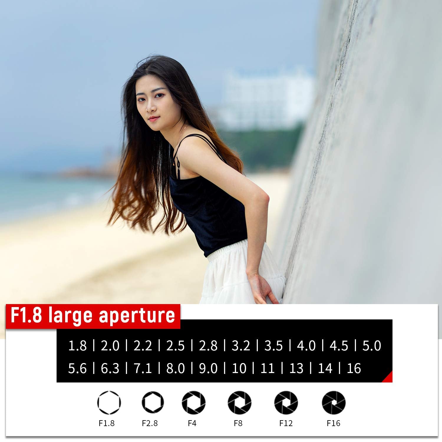 Viltrox 85Mm F/1.8 F1.8 Mark Ii Stm Full-Frame 85Mm F1.8 Ii For Af Auto Focus For Sony E-Mount Camera A7Iii A7Riii A7Sii A7Ii A6