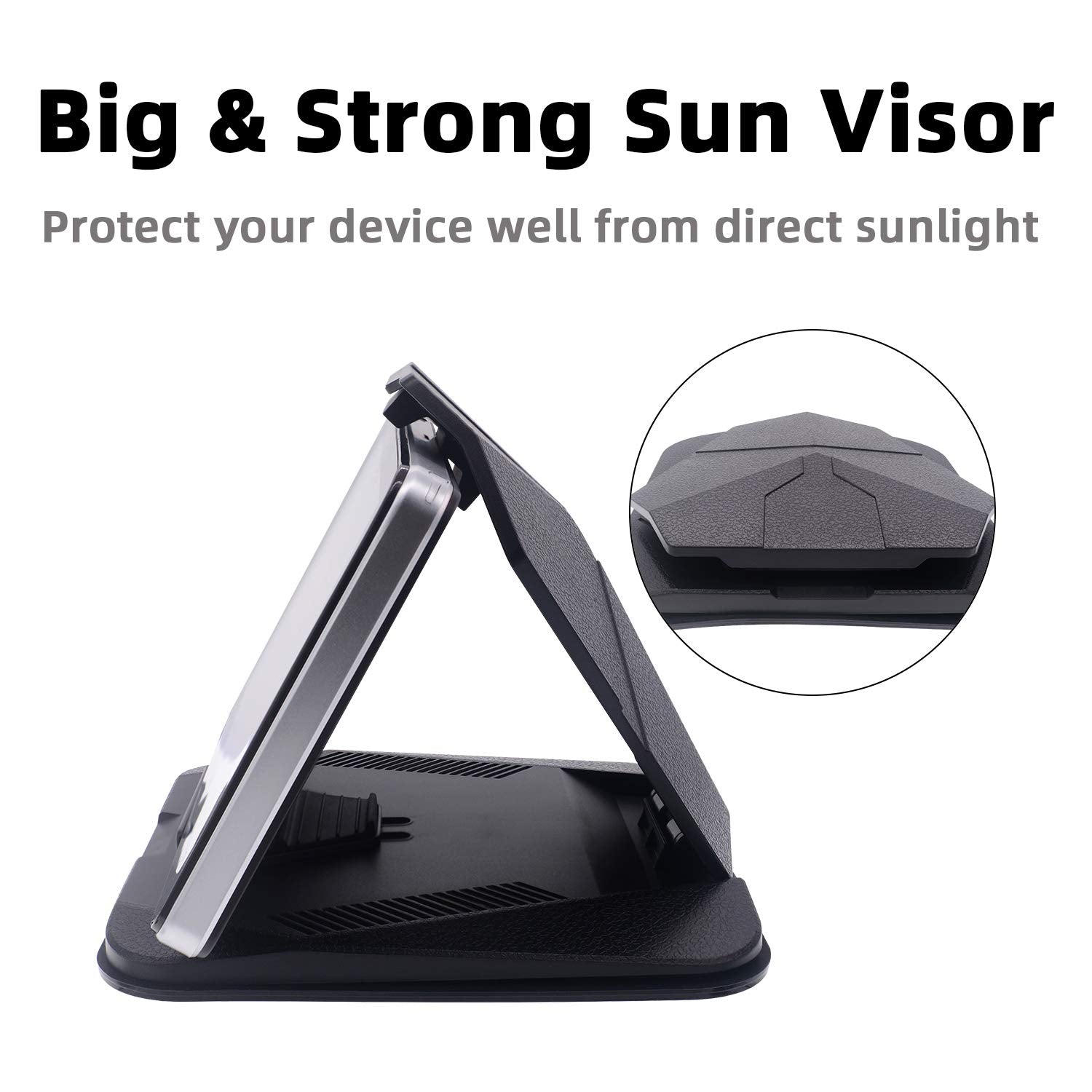 Isaddle Dashboard Gps Mount Holder - Universal Dashbaord Phone Tablet Pc Navigation Holder For Garmin Nuvi Iphone Ipad Galaxy Yo