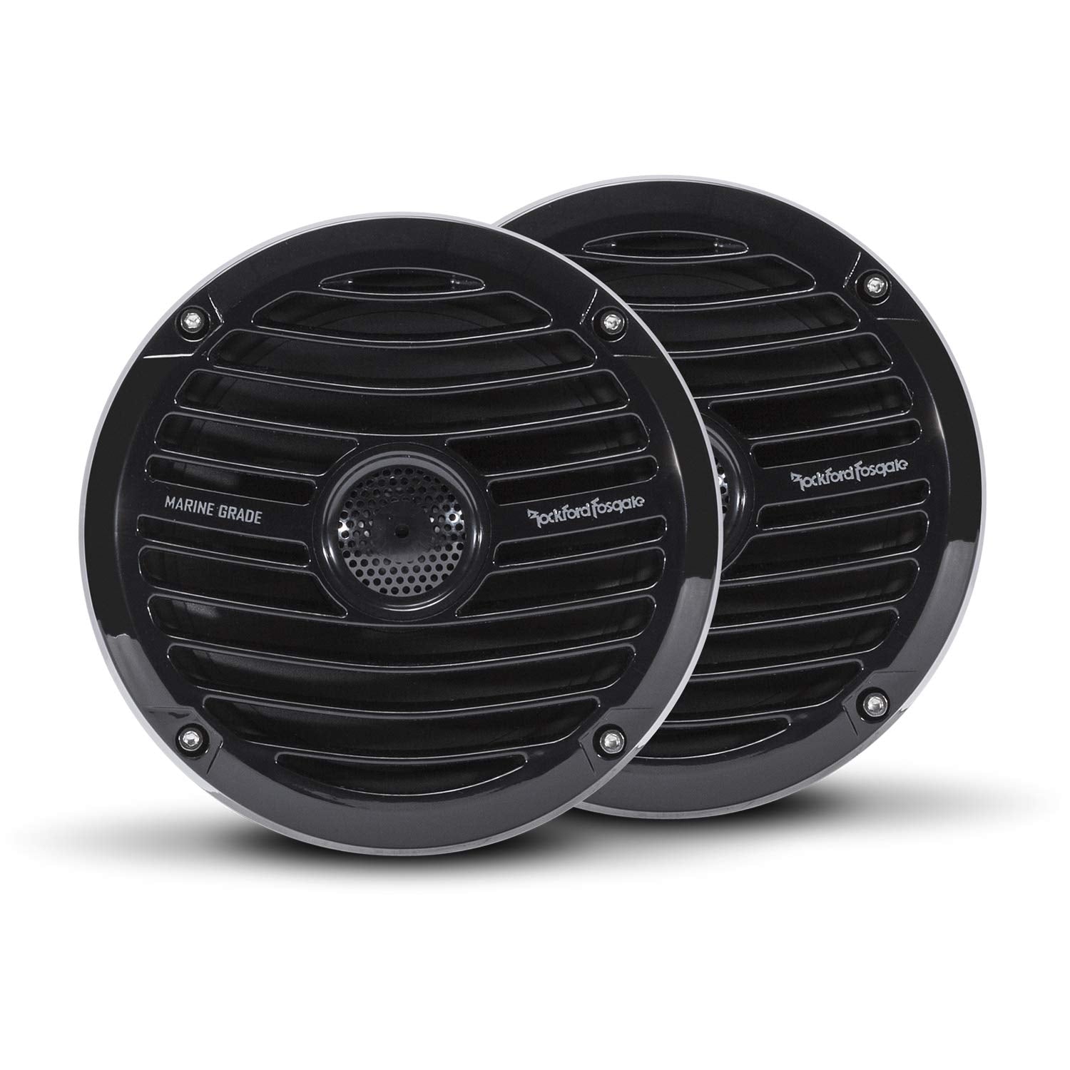 Rockford Fosgate RM1652B Marine 6.5 Full Range Speakers - Black (Pair)