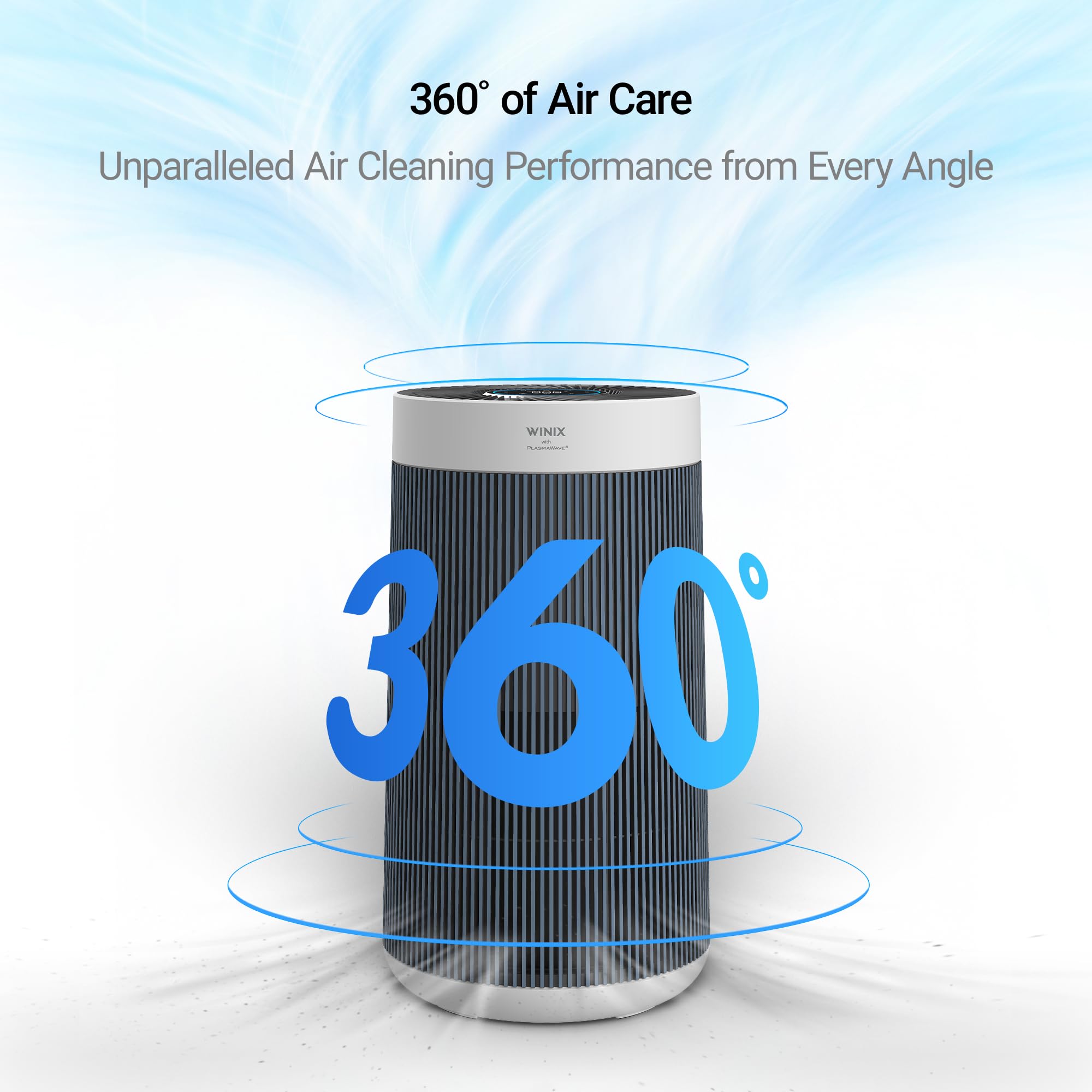 Winix T830 Air Purifier For Home Extra Large Room Up To 1968 Ft In 1 Hr With Smart Wi Fi, Air Quality Monitor, True Hepa, Carbon