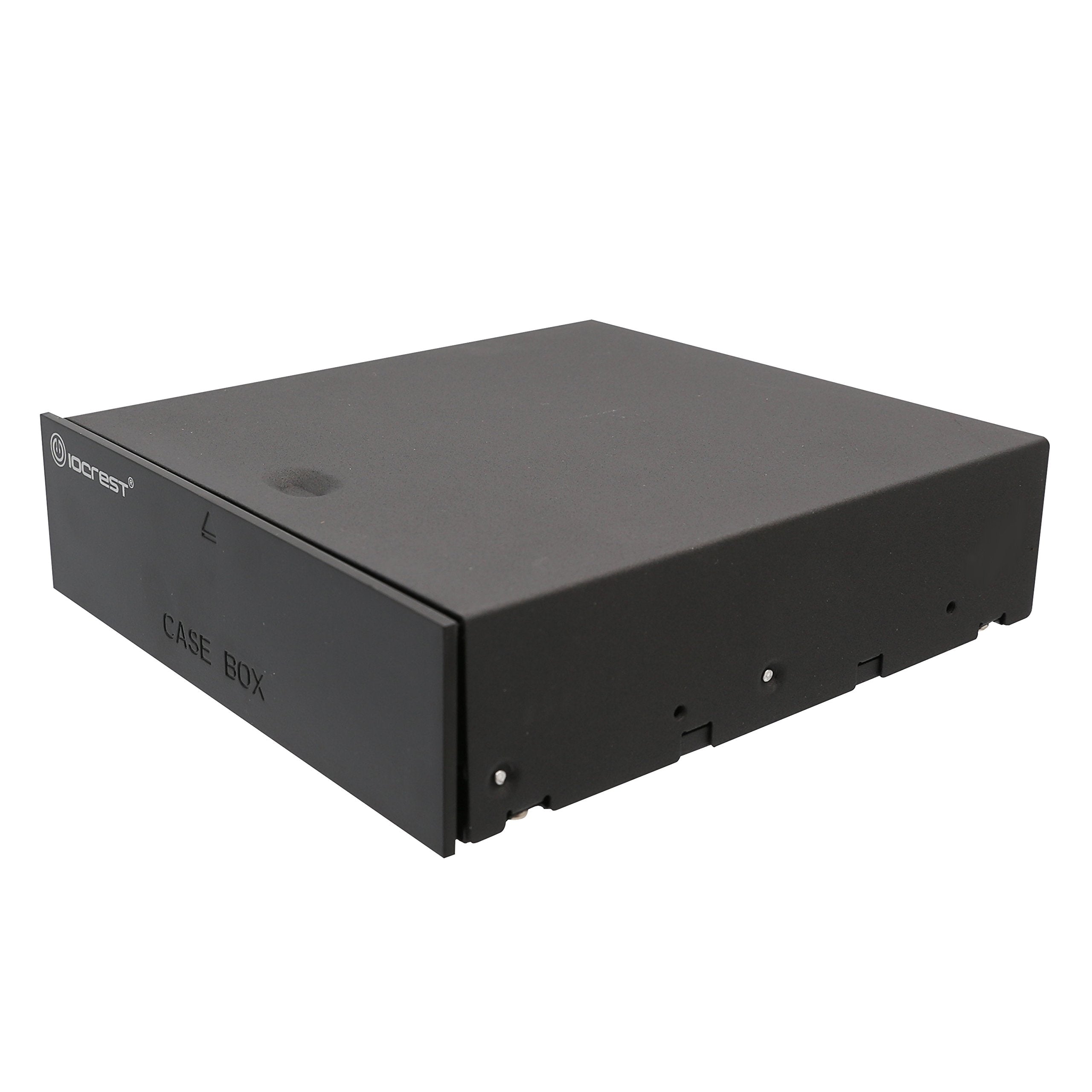Blank Drawer Rack (5.25) for Storing Computer Accessories / CD Media / Driver / Cables etc. Great Room for Storage, Black Color
