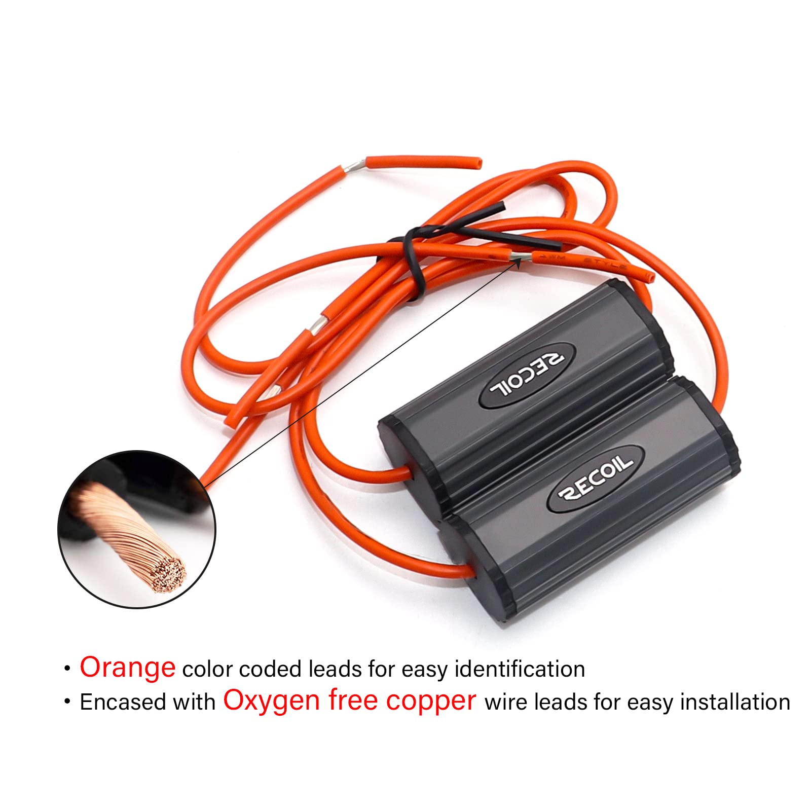 Recoil Bb 4 Bass Blocks Designed To Protect Car Audio 4 Inch Speakers, Eliminate Frequencies 0 1.2Khz At 4 Ohms, Pair