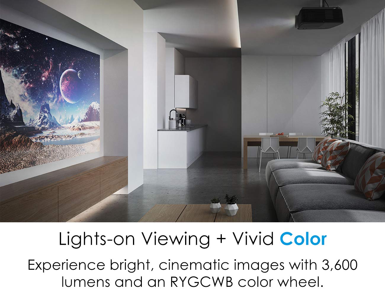 Optoma Hd146X High Performance Projector For Movies & Gaming | Bright 3600 Lumens | Dlp Single Chip Design | Enhanced Gaming Mode 16Ms Response Time