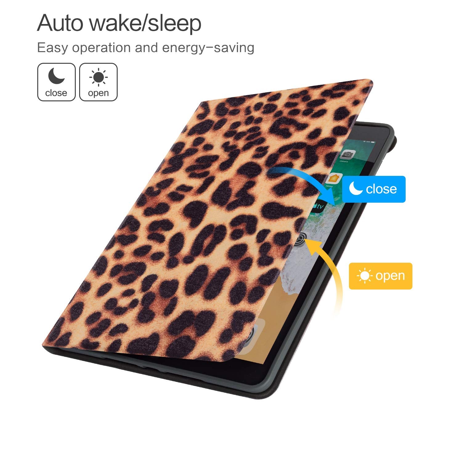 Vimorco Ipad 10.2 Case 2019/2020/2021, Ipad 7Th/8Th/9Th Generation Case, Premium Protective Smart Case Auto Sleep/Wake Multi Ang