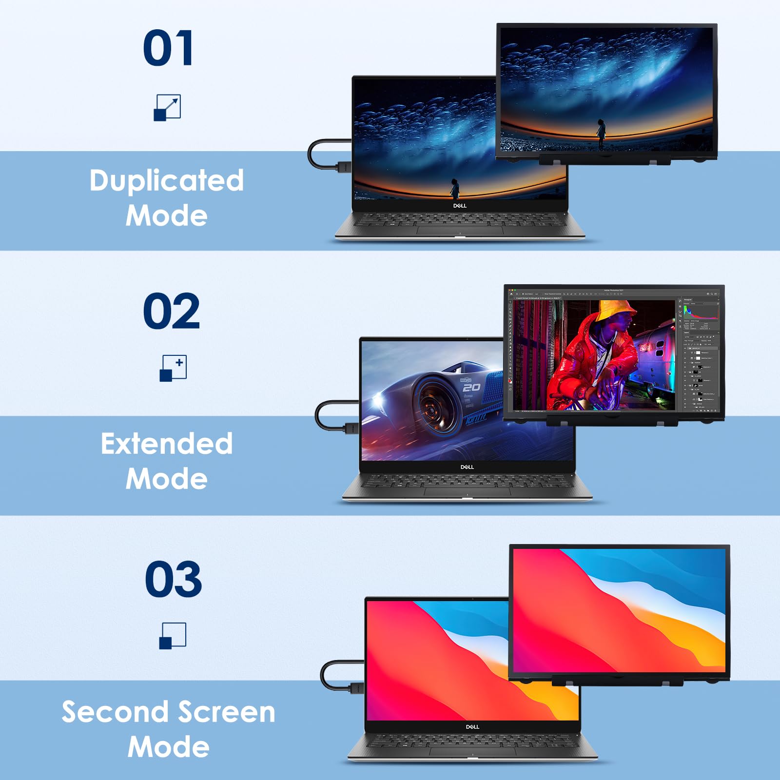 Hmtech 7   Raspberry Pi Screen, 800X480 Hdmi Small Monitor With Dual-Speaker, Lcd Screen Display For Raspberry Pi 4/3/2/Zero/B