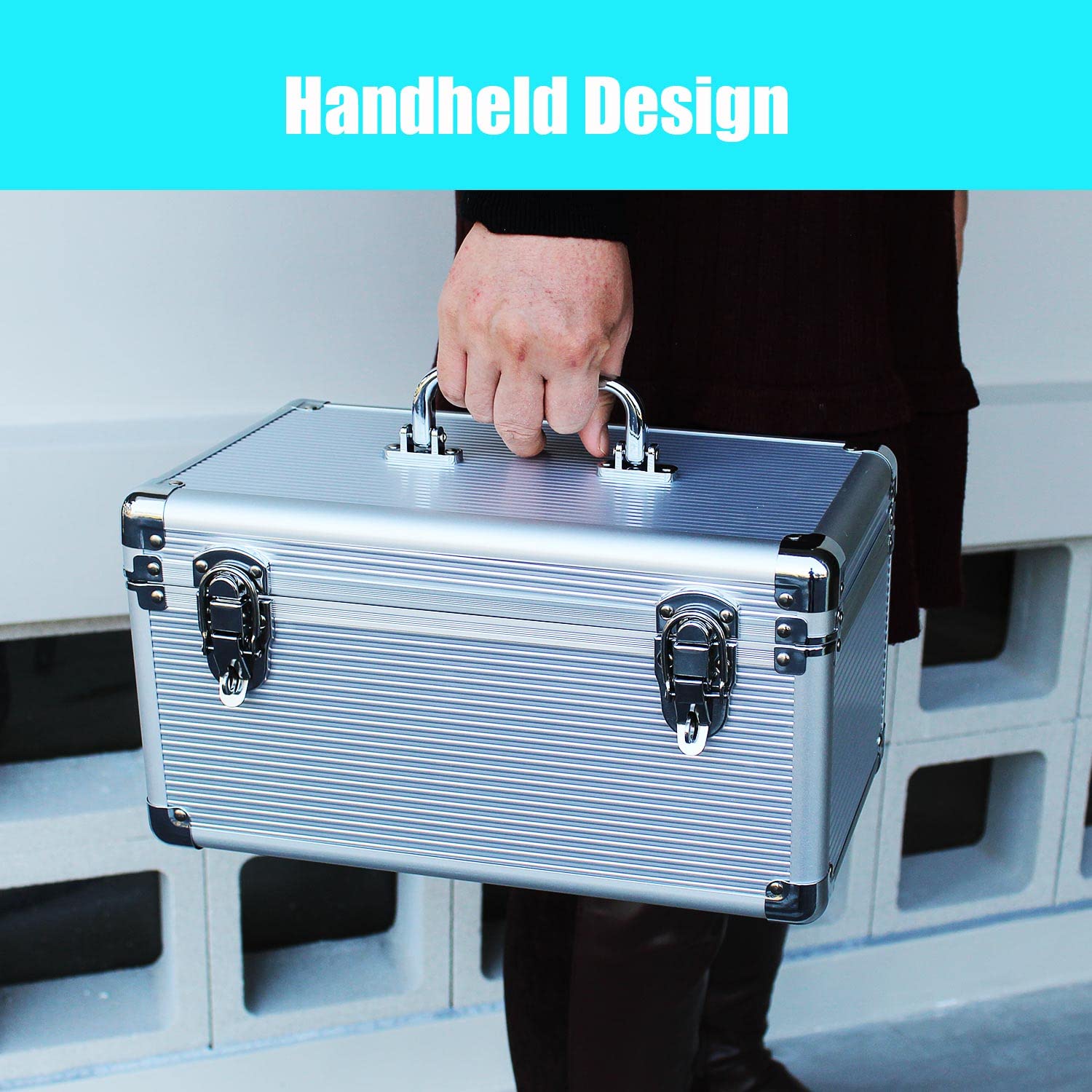 Glotrends Hard Drive Box Case For Internal Hard Driver Storage And Protection