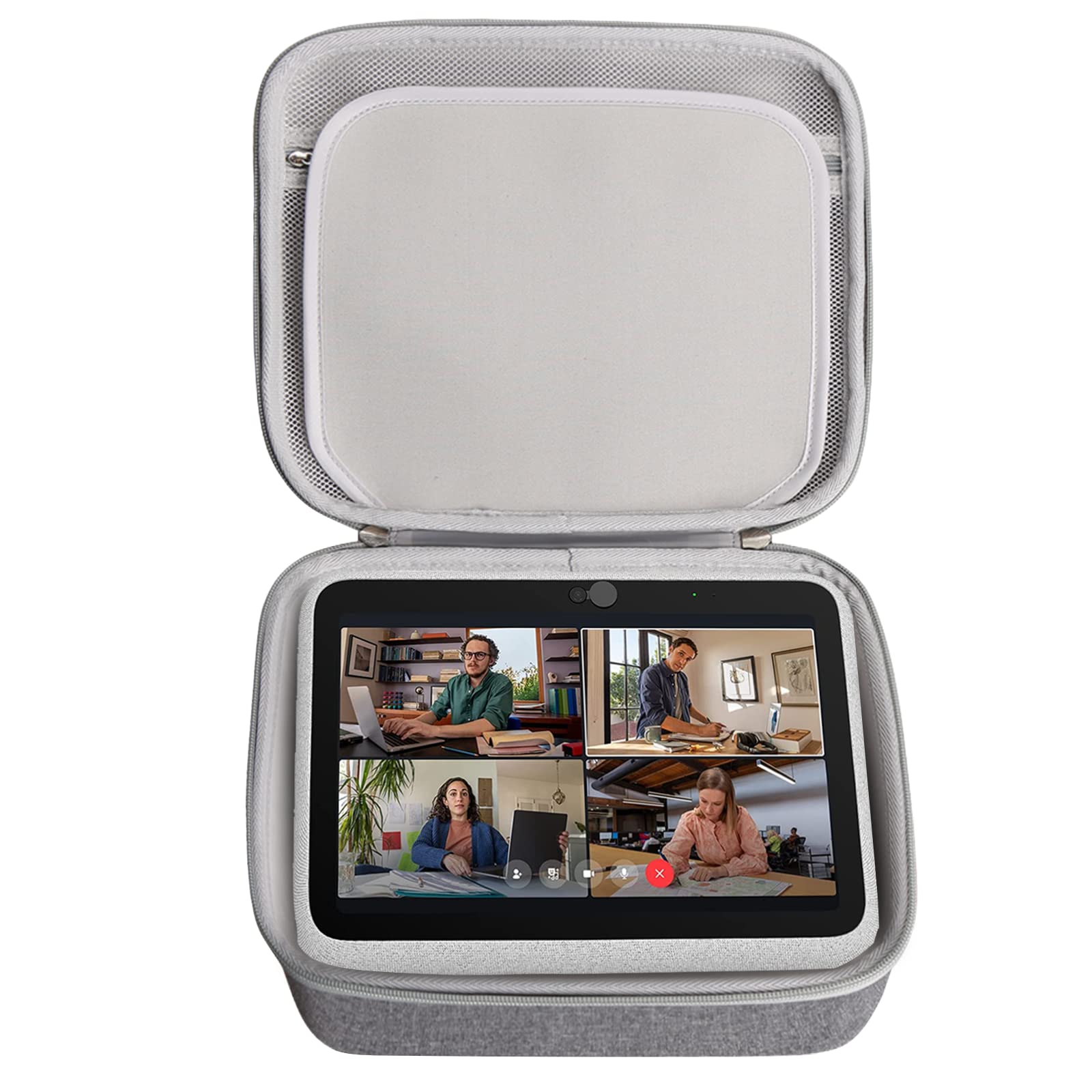 Tourmate Hard Carrying Case For Facebook Meta Portal Go   Portable Smart Video Calling 10    Touch Screen, Protective Carrying S