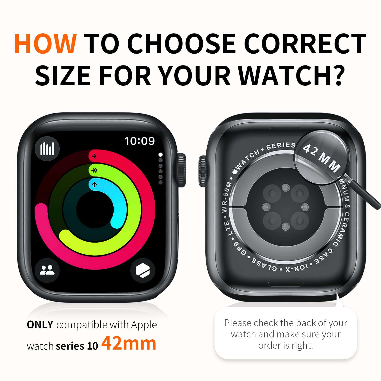 Hasdon [12 Pack Case Compatible With Apple Watch Series 10 42Mm With Tempered Glass Screen Protector, Full Coverage Bumper Hard