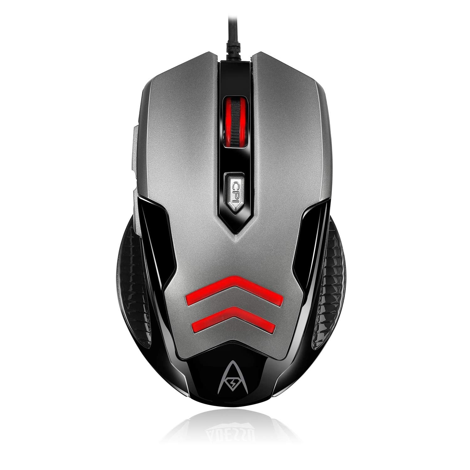 Adesso Imouse X1, The Multi Color 6 Button Gaming Mouse (Red)