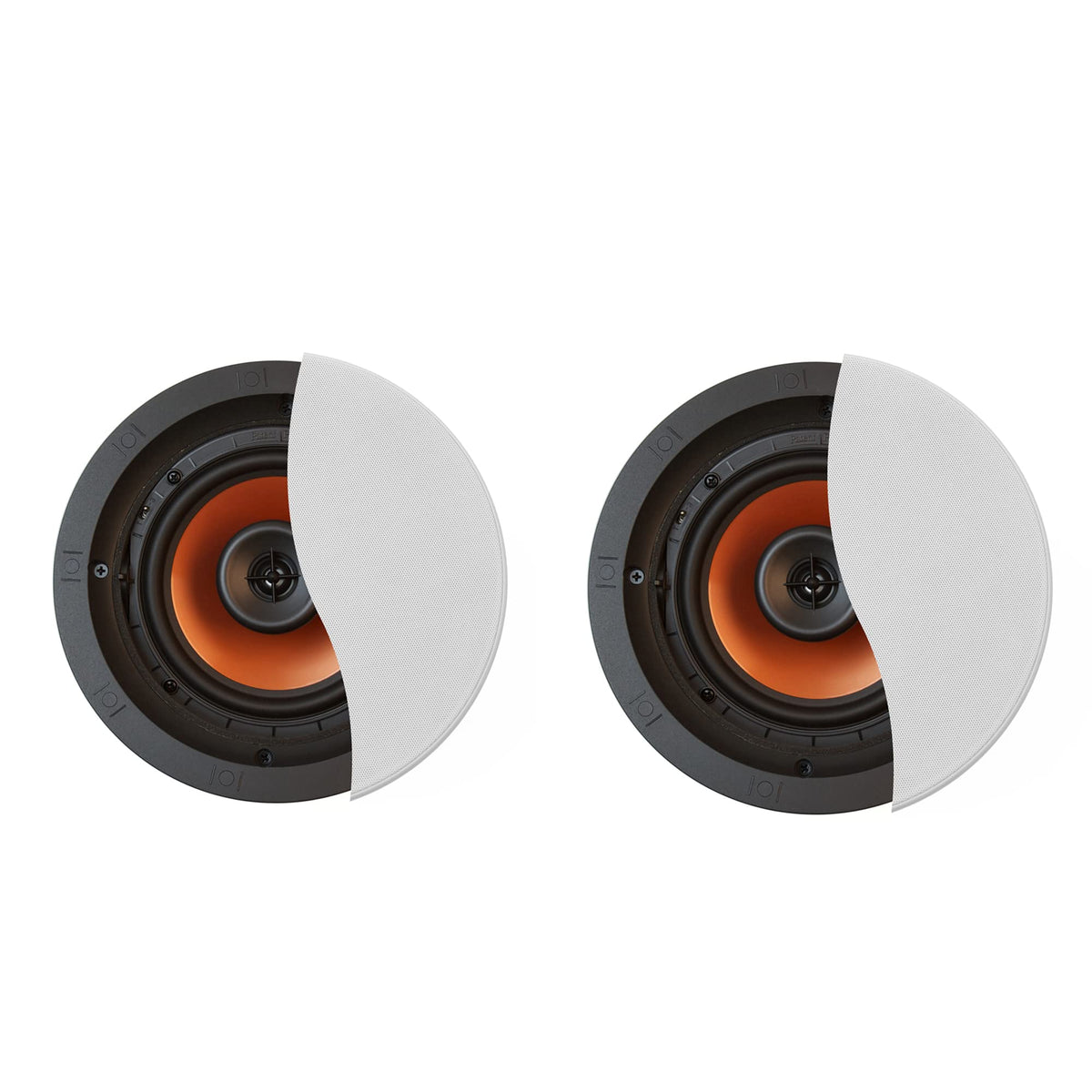 Klipsch High-Performance CDT-3650-C II in-Ceiling Loudspeaker Two-Pack for Custom Installation