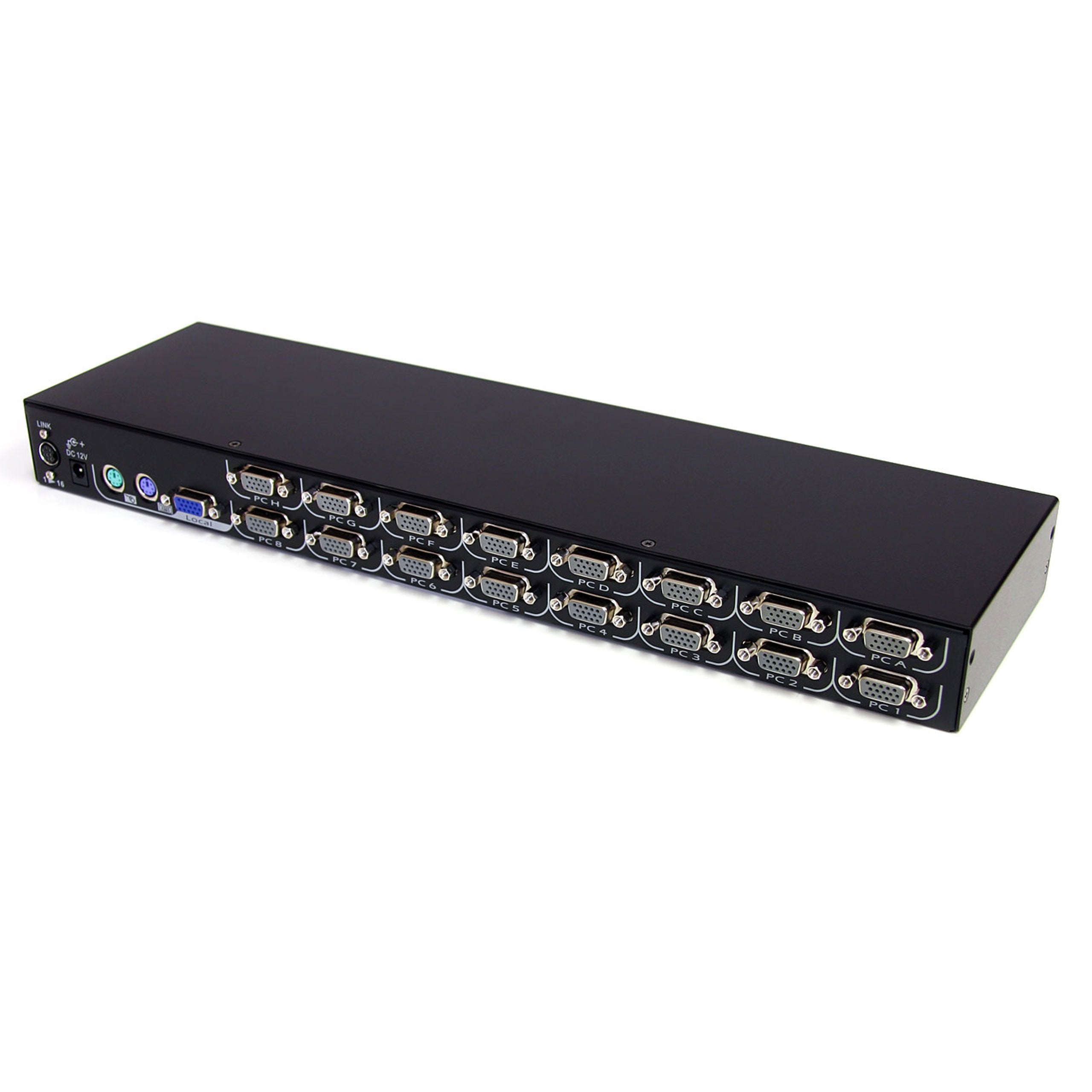 Startech.Com 16 Port Kvm Module For Rack Mount Lcd Consoles With Additional Ps/2 And Vga Console (Cab1631Hd)