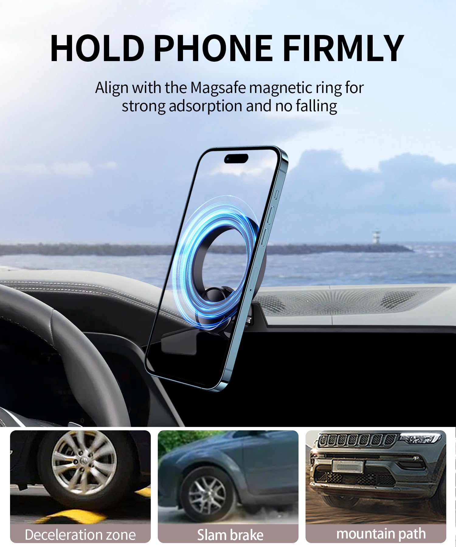 Maserweller Car Phone Holder For 2019-2023 Bmw X5 Accessories / 2020-2023 Bmw X6 Accessories / 2019-2022 X7 Accessories 12.3-Inc