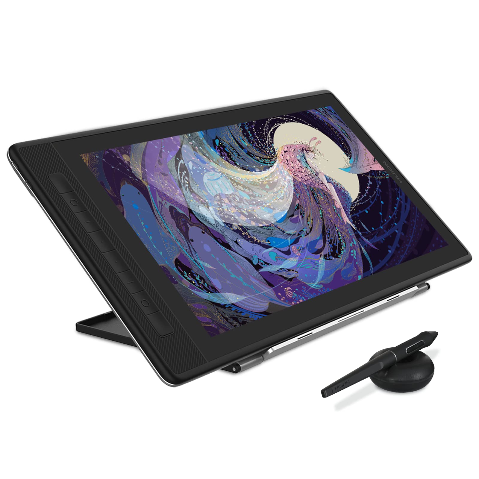 HUION KAMVAS Pro 16 2.5K QHD Drawing Tablet with Screen QLED Full-Laminated Graphics Tablet with Battery-Free Pen, 15.8-inch Dig