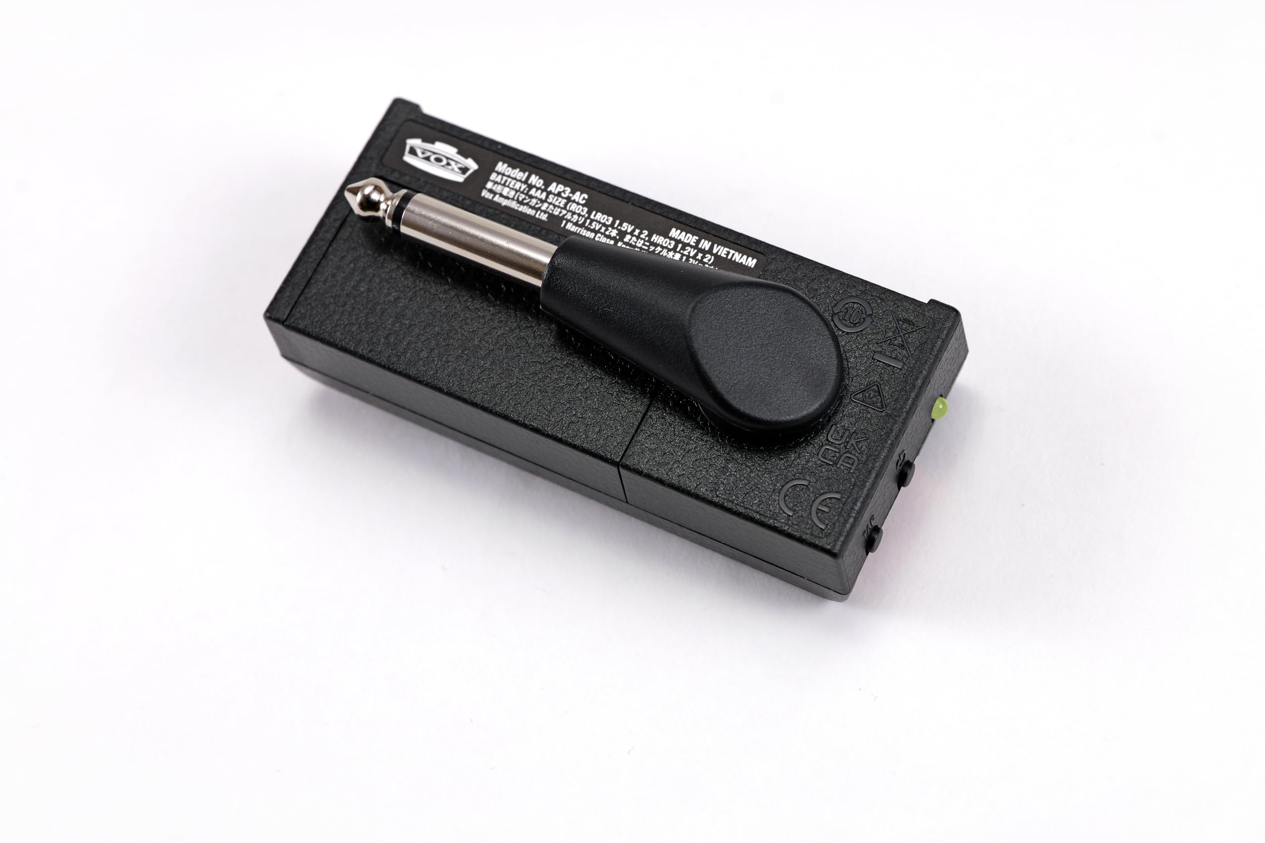 Vox Amplug 3 Boutique Headphone Guitar Amplifier W/ 2 Channels, Stereo Effects, Built-In Rhythms, And Aux In Jack