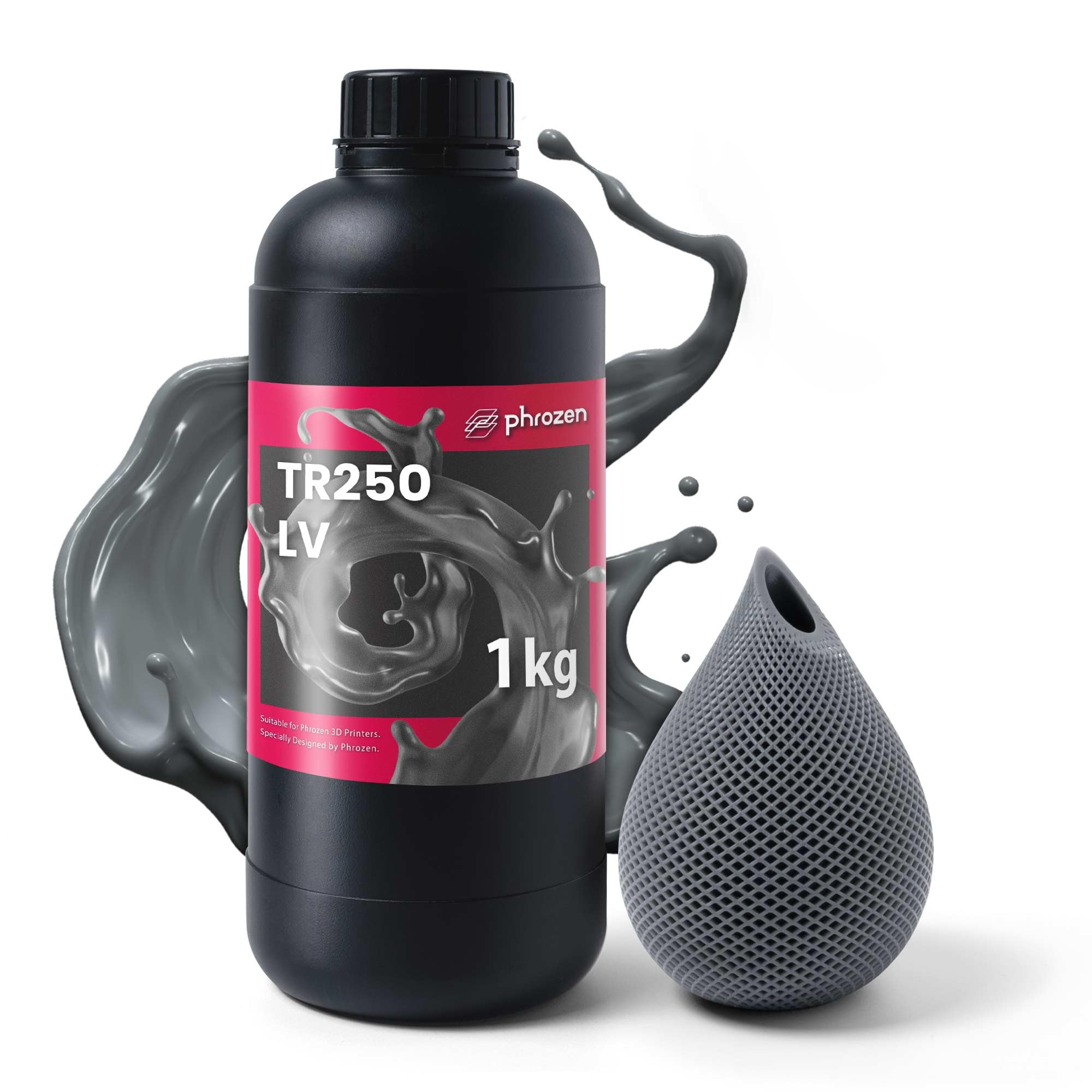 Phrozen High Temp 3D Printer Resin [Tr250Lv], Functional Resin Hdt80 C 405Nm Dlp Lcd Uv Curing Photopolymer Resin For Prototypin