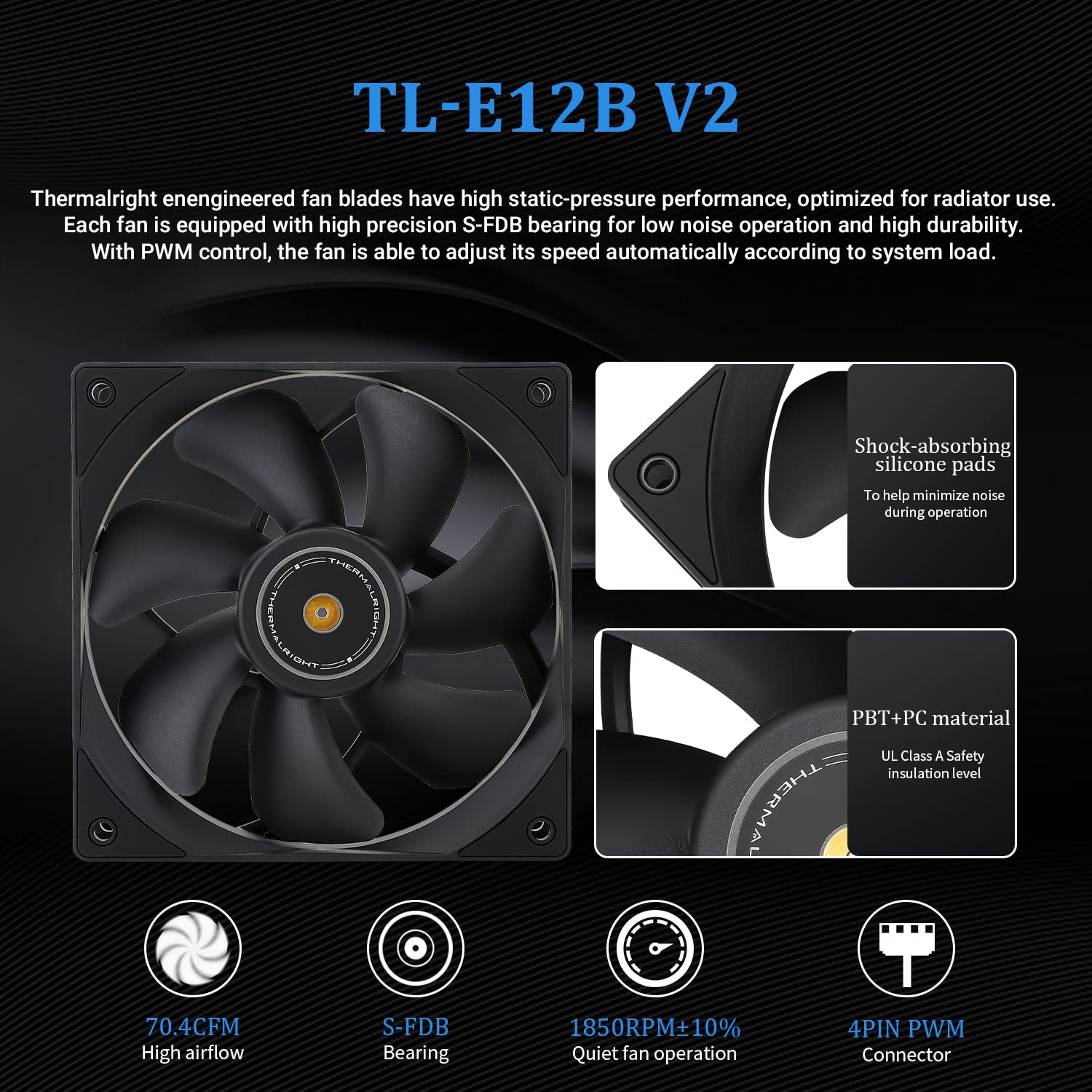 Thermalright Frozen Prism 360 Black Aio Water Cooler,Liquid Cpu Cooler, 3  120Mm Pwm Fans Water Cooling System,1850Rpm High Spee