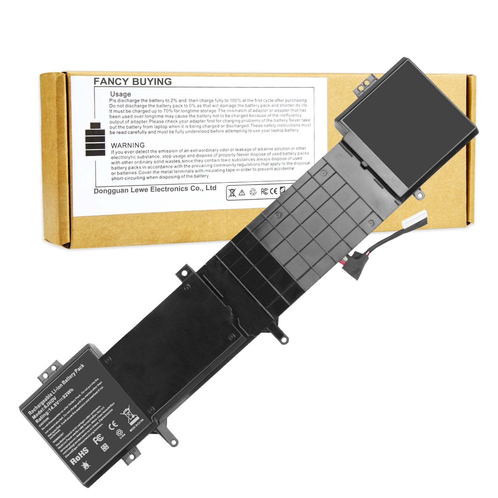 Fancy Buying 8 Cell 92Wh 6Jhdv Notebook Battery For Dell Alienware 17 R3 P43F002 R2 P43F001 Alw17Ed 1728 2728 3728 3828 4718 473