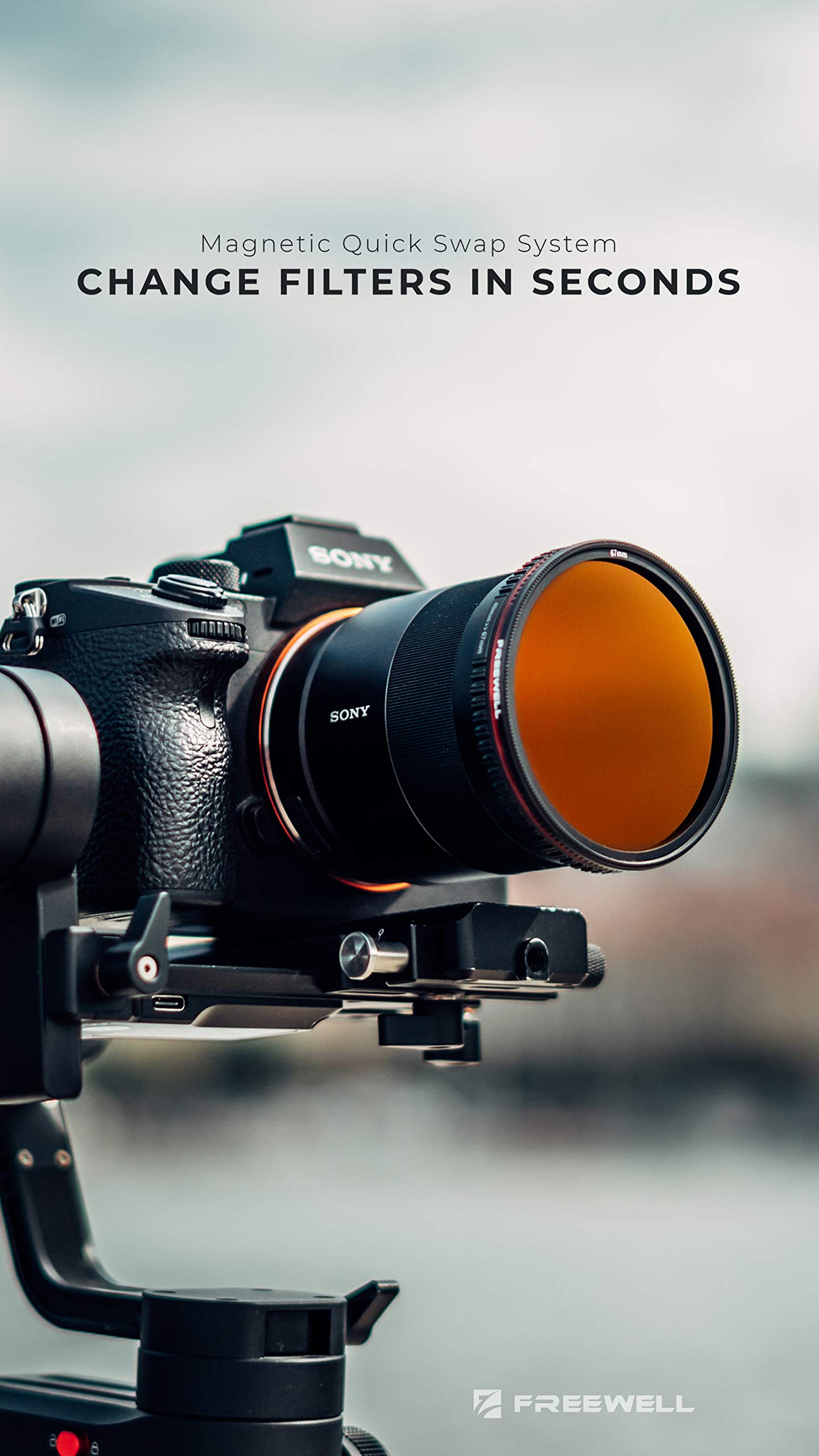 Freewell Magnetic Quick Swap System 72Mm Nd1000/Pl (10 F Stops) Hybrid Camera Filter