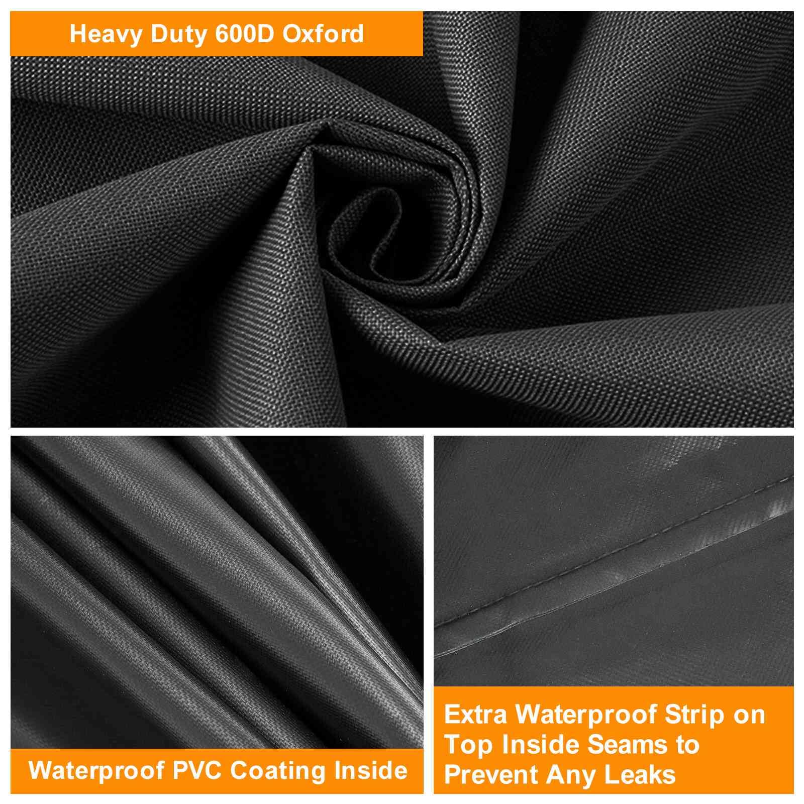 Demao Ac Covers For Outside, Air Conditioner Cover For Outside Window Ac Unit Cover, 420 Oxford Waterproof Dustproof Window Ac C