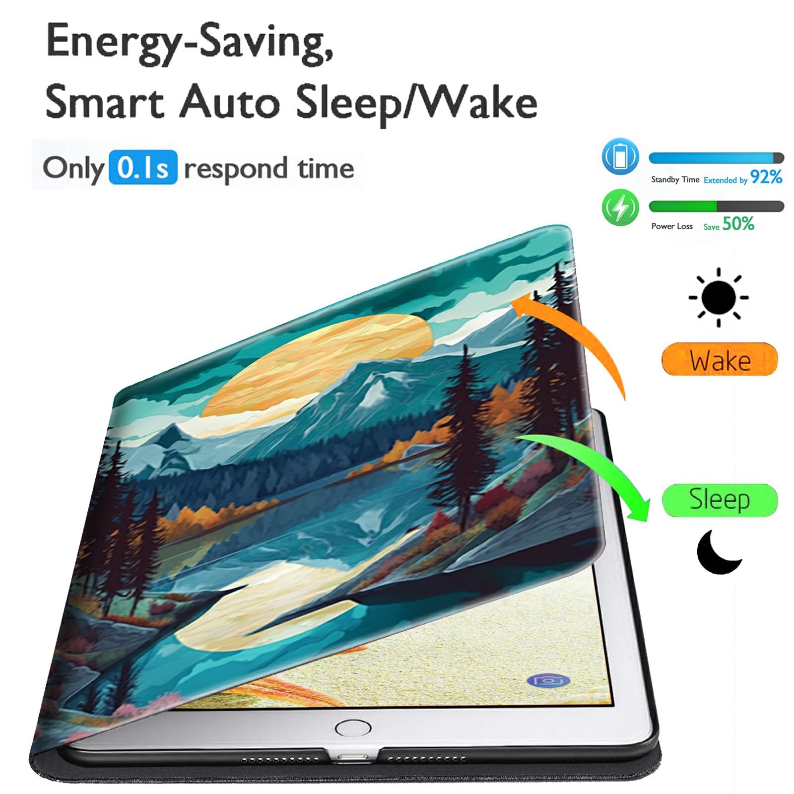 Case For 6'' All New Kindle 11Th Generation 2022 Release (Only Fit 6 Inch Basic Kindle Case 2022) Slim Pu Leather Adjustable Sta