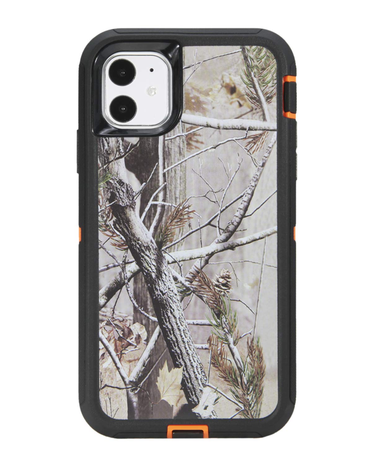 Wallskin Case For Iphone 11 (6.1'') Heavy Duty Full Body Military Grade Drop Protection Carrying Cover Holder | Holster For Men