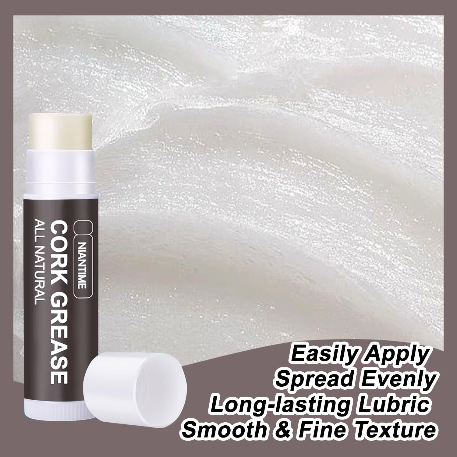 Saxophone Cork Grease, 8 Pcs All-Natural Lubricating Tube Care Product For Clarinet Flute Oboes, Woodwind Instruments Accessory