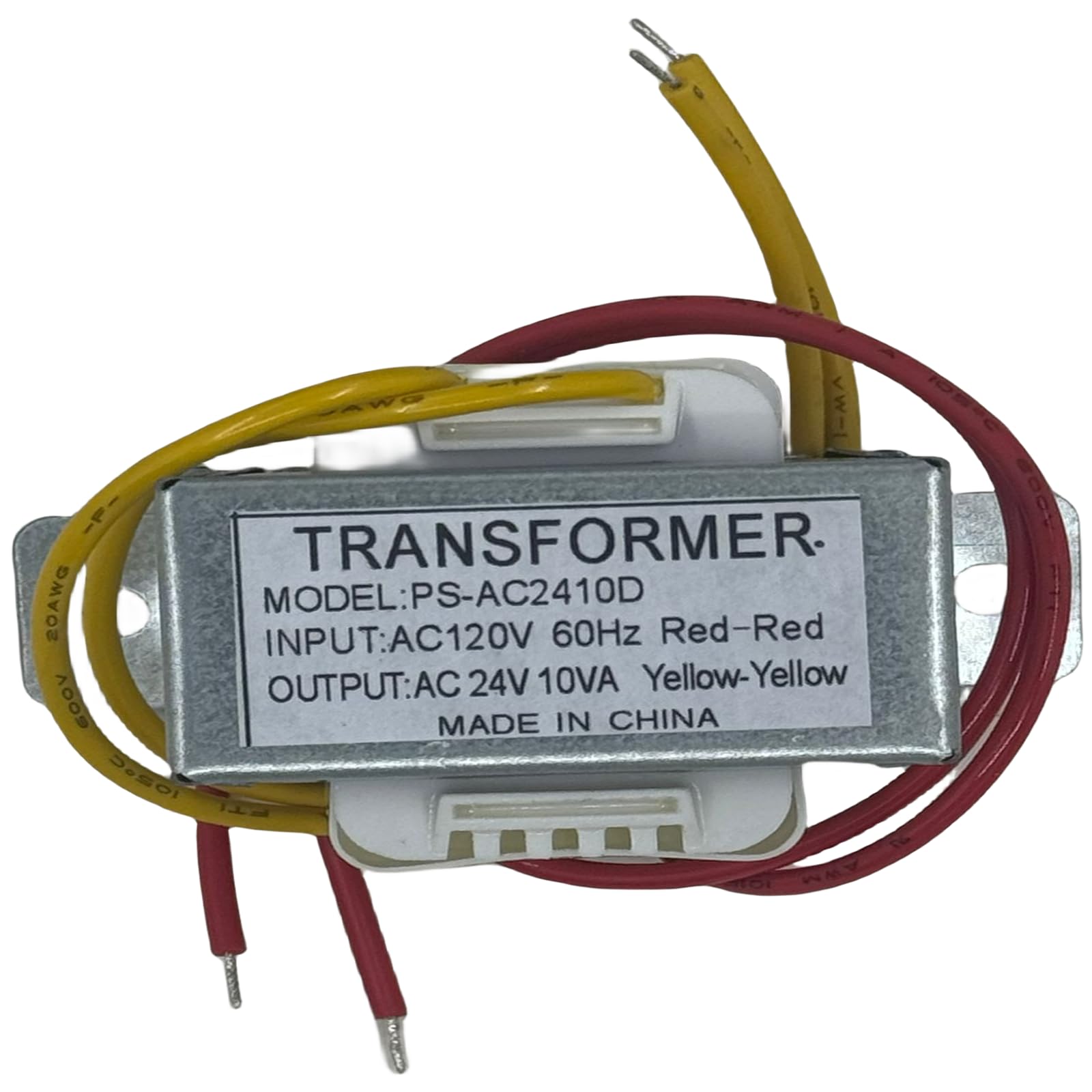 Ac/Ac Power Transformer Input 120V 60Hz Output 24V 10Va Power Transformer Ac/Ac Single Phase Transformer For Lighting Power Supp