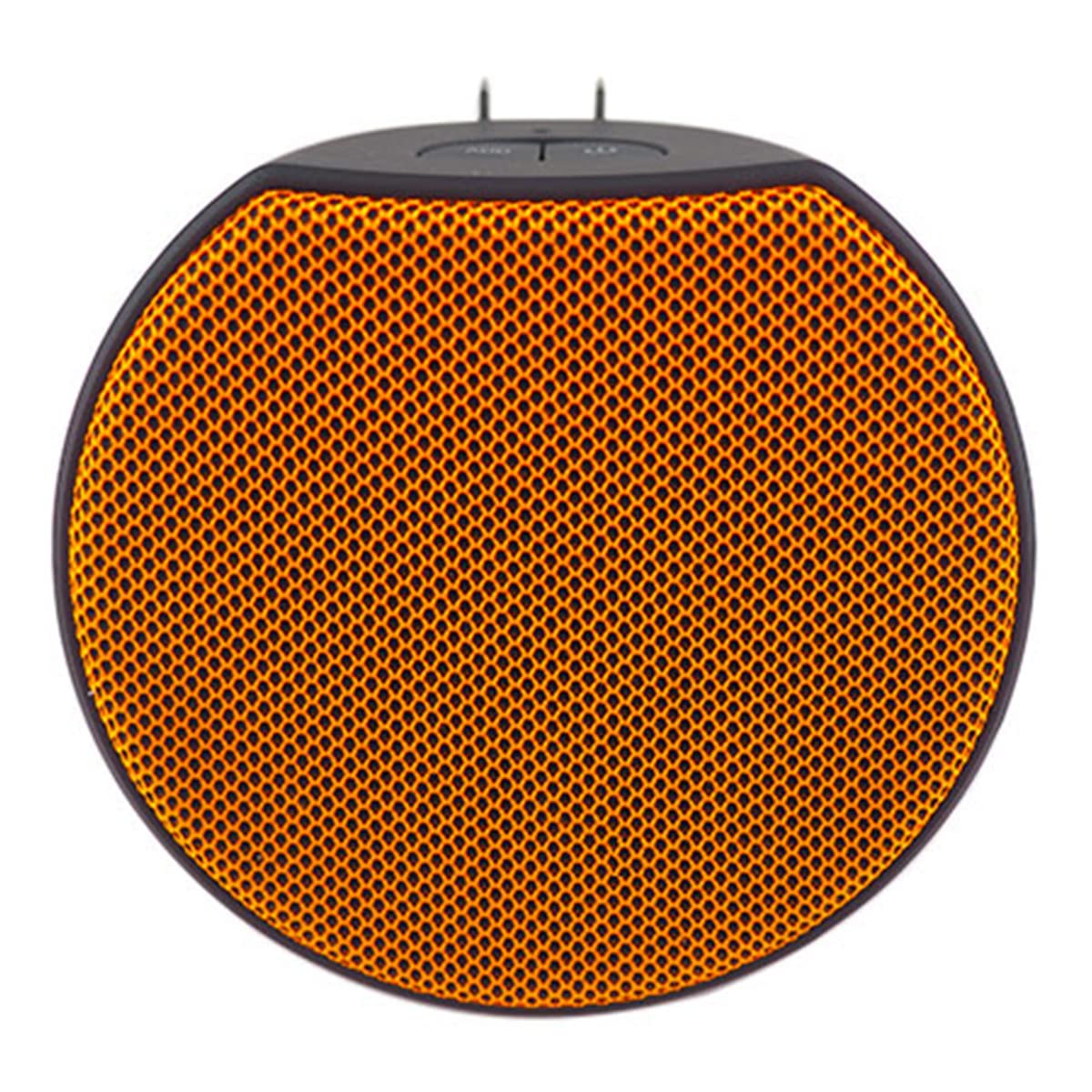 Oc Acoustic Newport Plug In Outlet Speaker With Bluetooth 5.1 And Built In Usb Type A Charging Port (Orange/Black)