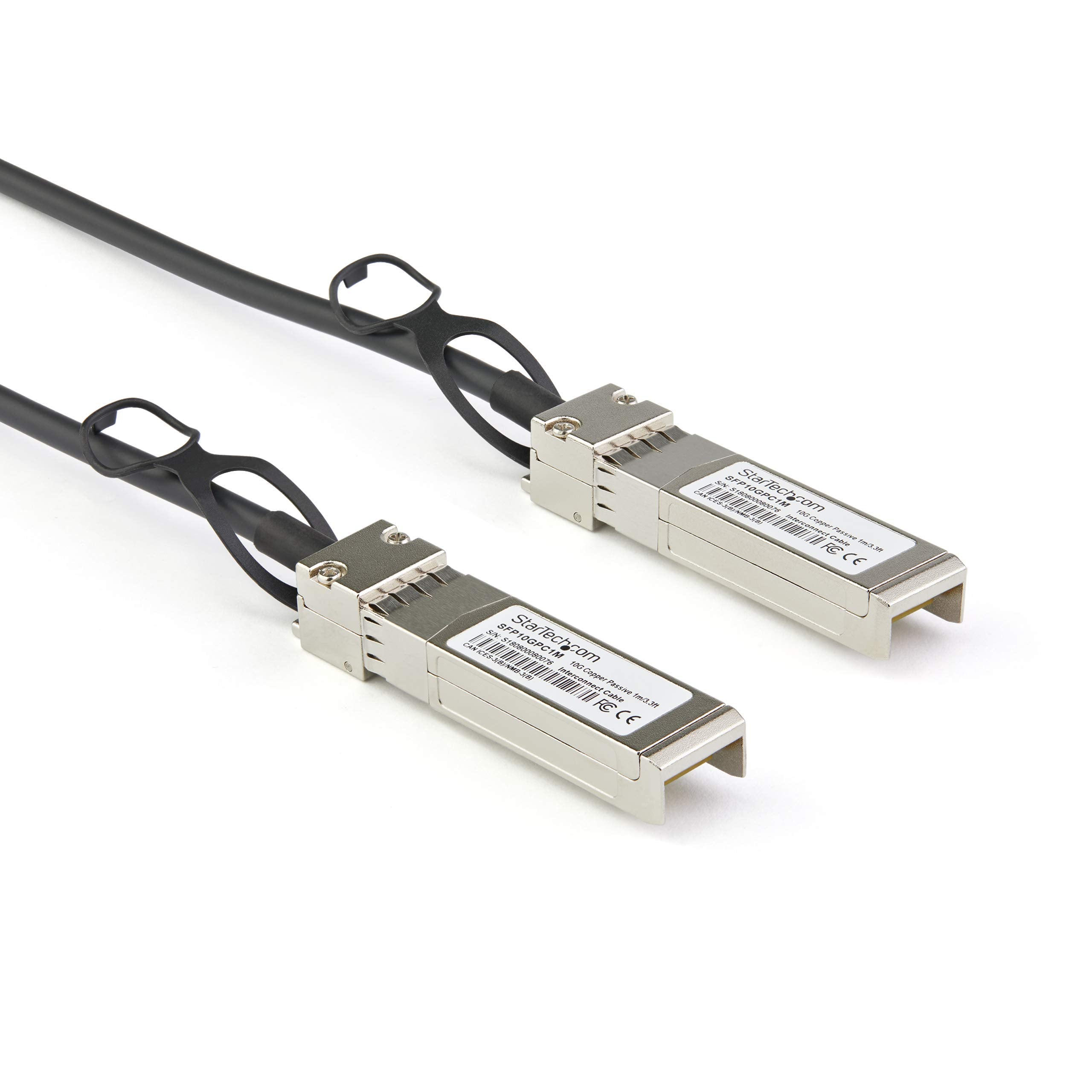 Startech.Com Dell Emc Dac Sfp 10G 1M Compatible 1M 10G Sfp+ To Sfp+ Direct Attach Cable Twinax   10Gbe Sfp+ Copper Dac 10 Gbps L