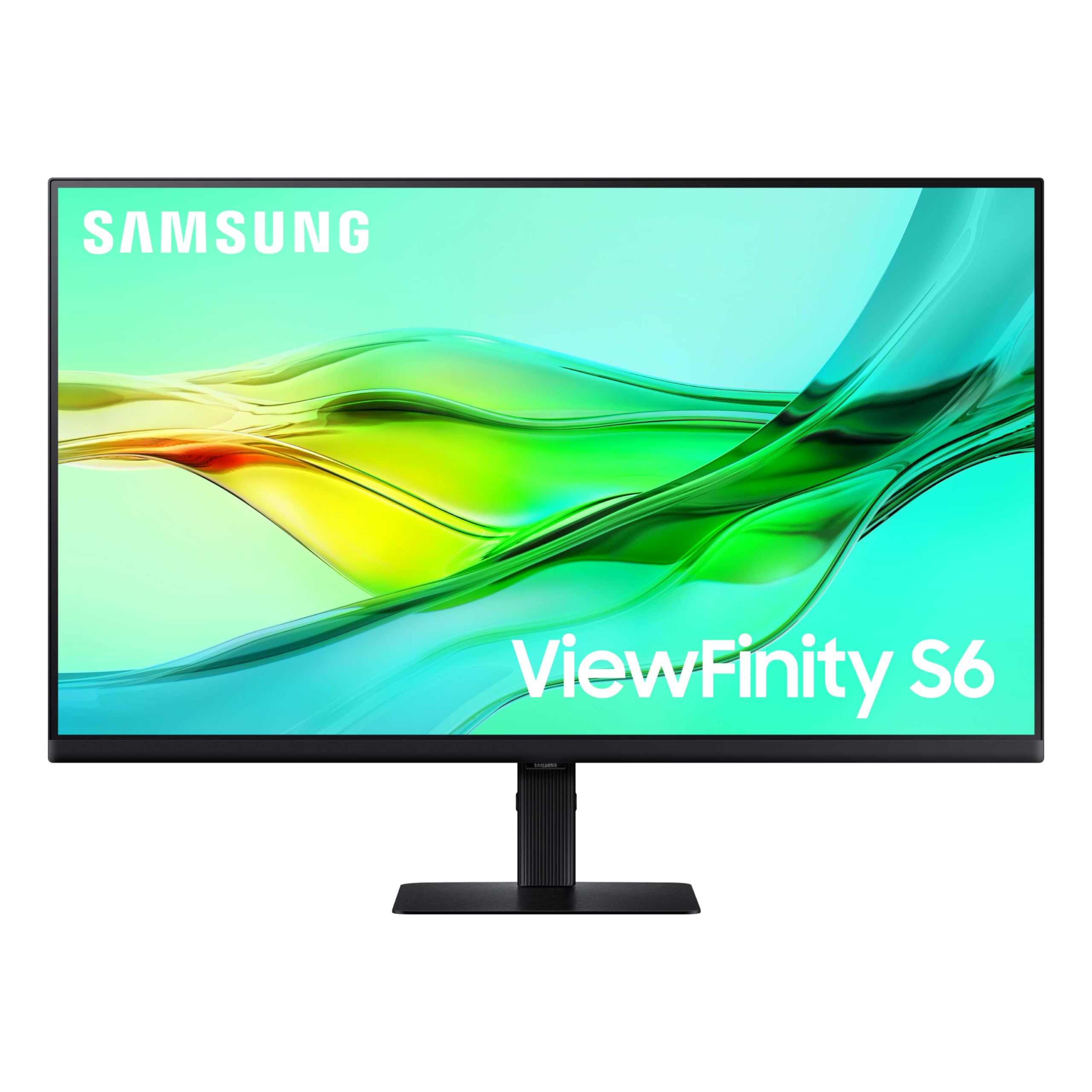 SAMSUNG 32 ViewFinity S6 (S60UD) Series QHD High Resolution Computer Monitor, 100Hz, HDR10, USB-C, Built-In LAN Port, Daisy Chai