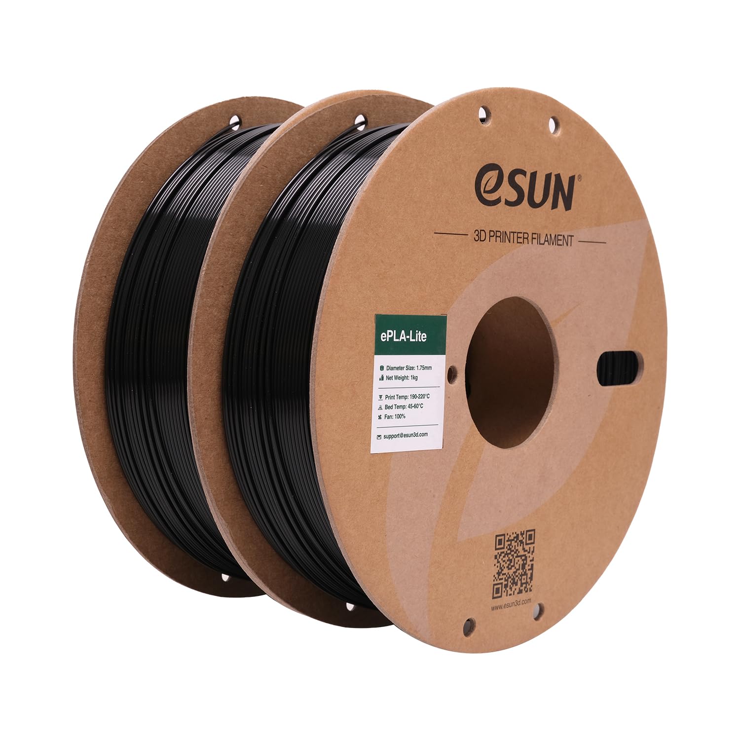 Esun Pla Filament 1.75Mm, High Toughness 3D Printer Filament Upgraded Pla Filament, Dimensional Accuracy +/  0.03Mm, 1Kg Per Spo