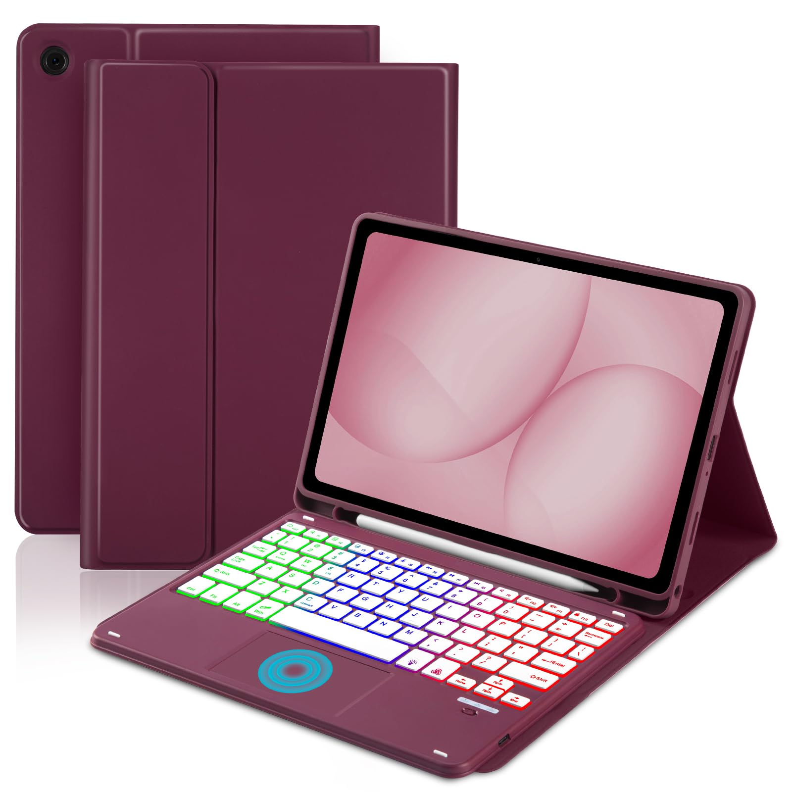 MePadKey Touchpad Keyboard Case for Samsung Galaxy Tab A11 Plus/A9 Plus