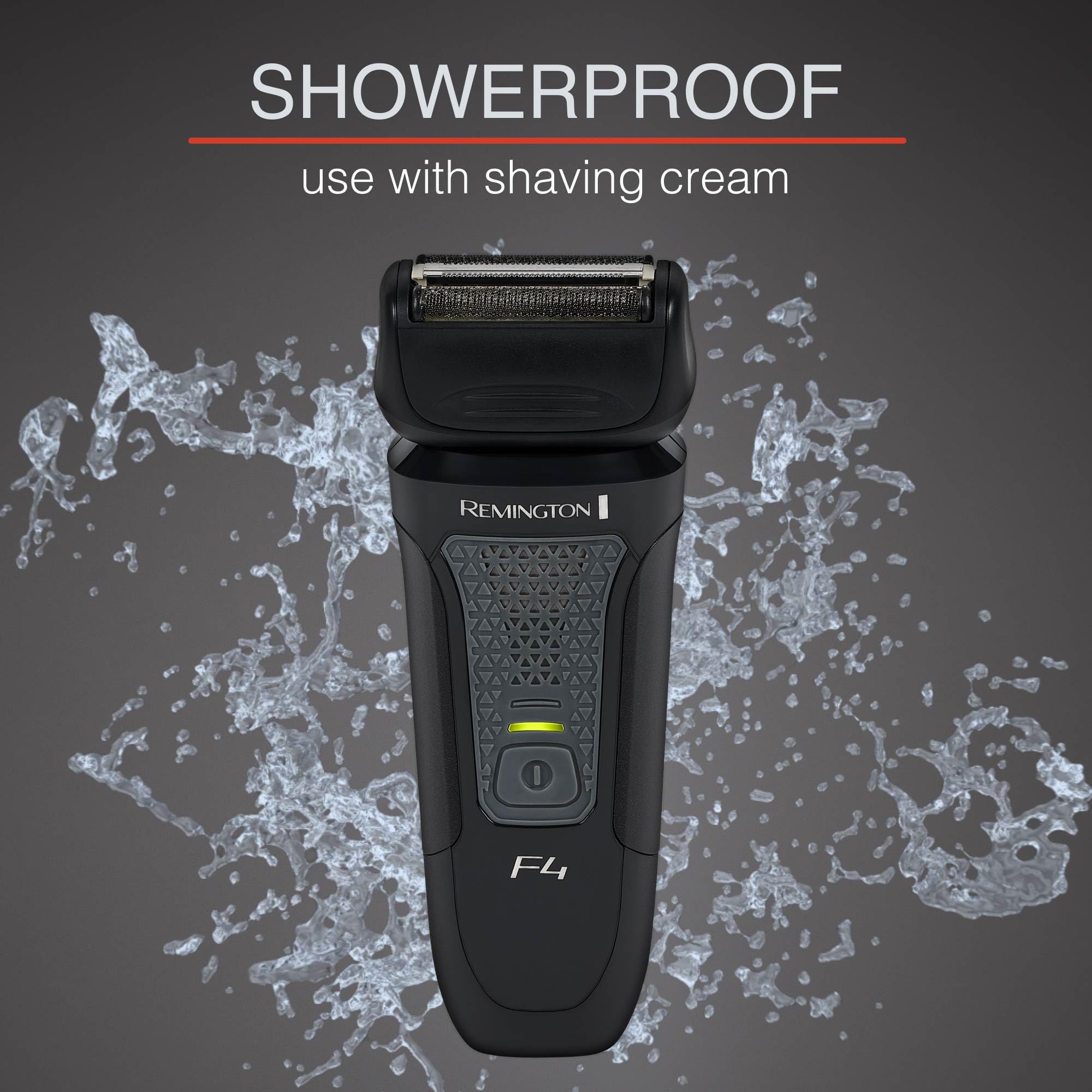 Remington F4 Style Series Foil Shaver For Men, Flexing Blades For Close And Comfortable Shave, Cordless Electric Rechargeable Ra