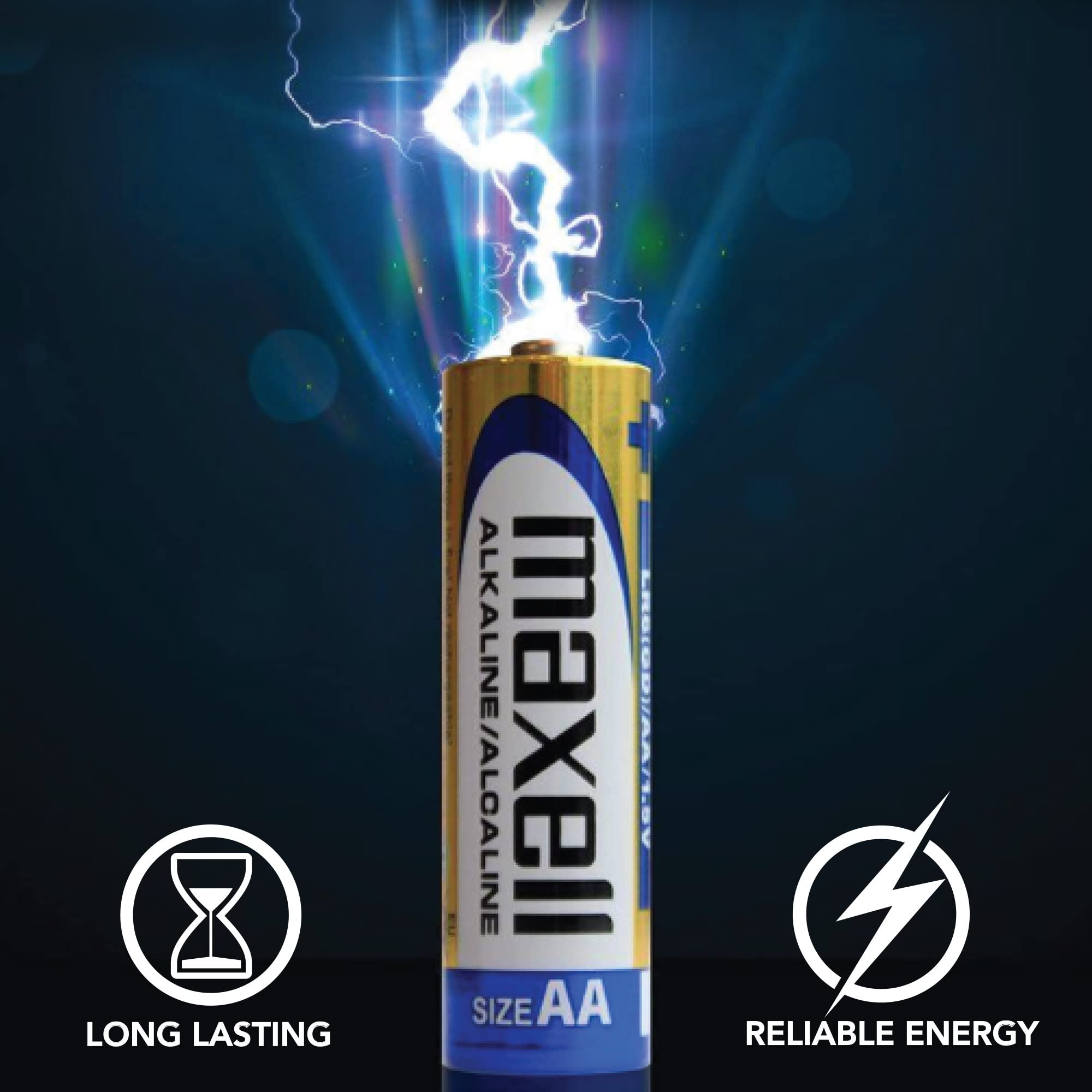 Maxell 48 Aa General Purpose Alkaline Batteries