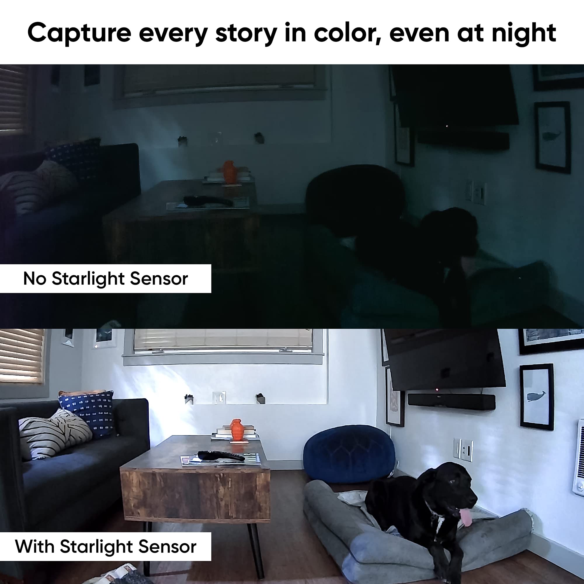 Wyze Cam Pan V2 1080P Pan/Tilt/Zoom Indoor Baby Monitoring Camera With Color Night Vision, Motion And Sound Detection, Home Security Camera Compatible With Alexa & Google Assistant